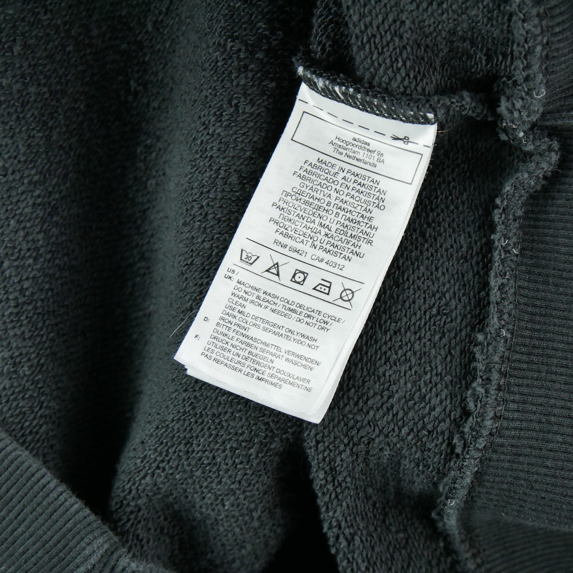Sweat Homme  Noir 6