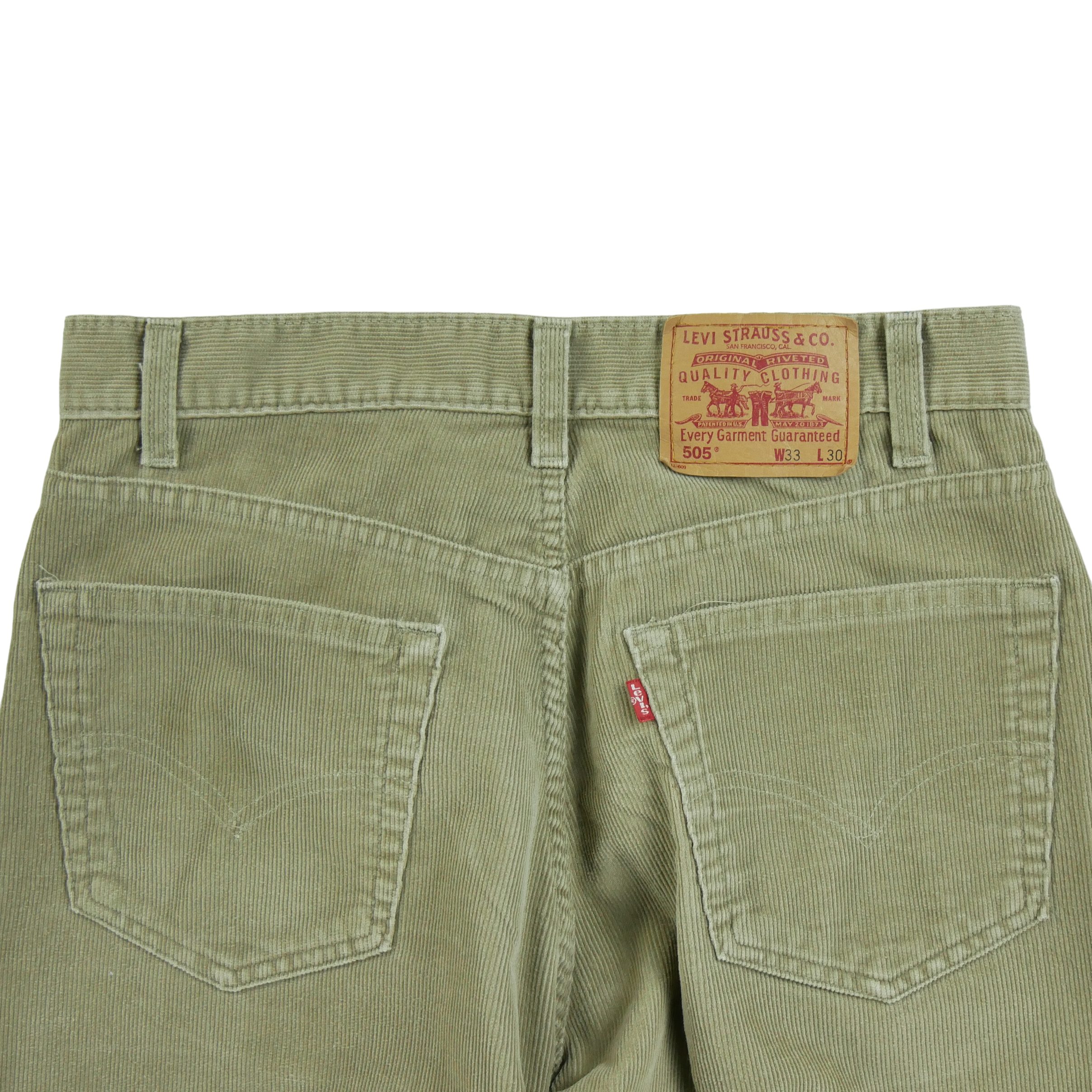 Pantalon velours Levi Strauss 505 4