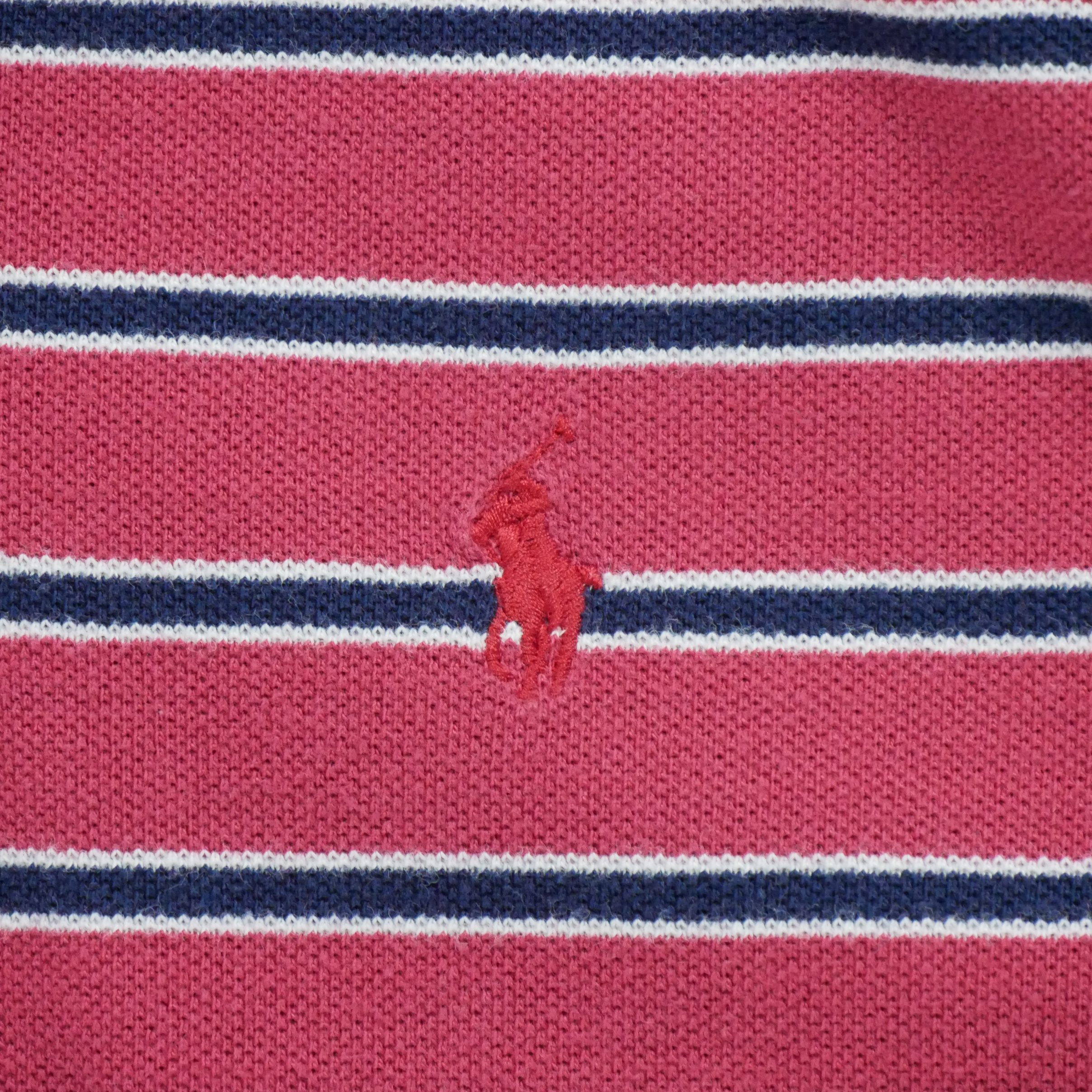 Polo manches courtes Homme  Rouge 4