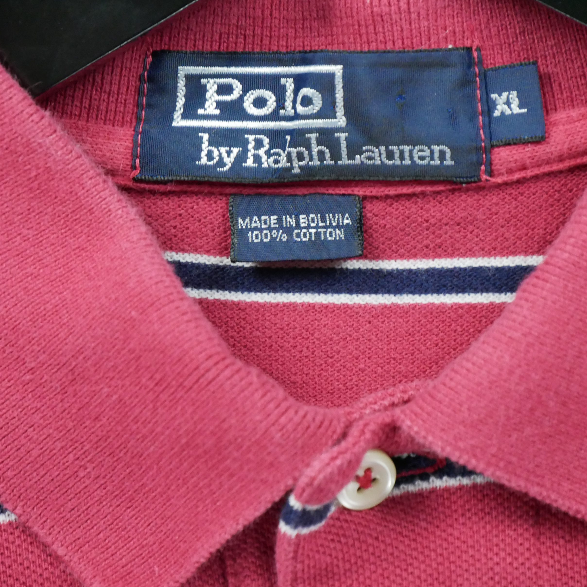 Polo manches courtes Homme  Rouge 5