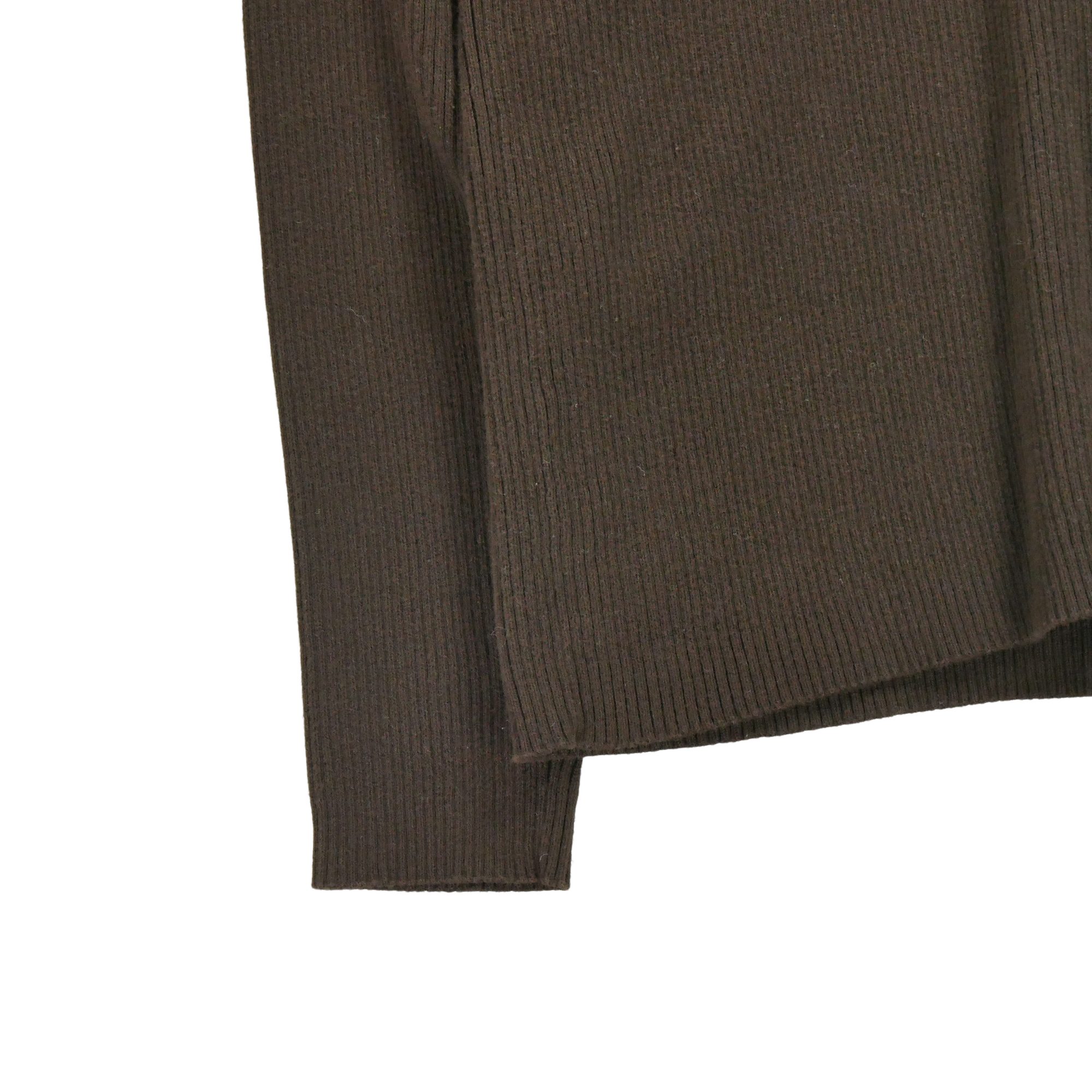 Pull Femme  col roulé Marron 4