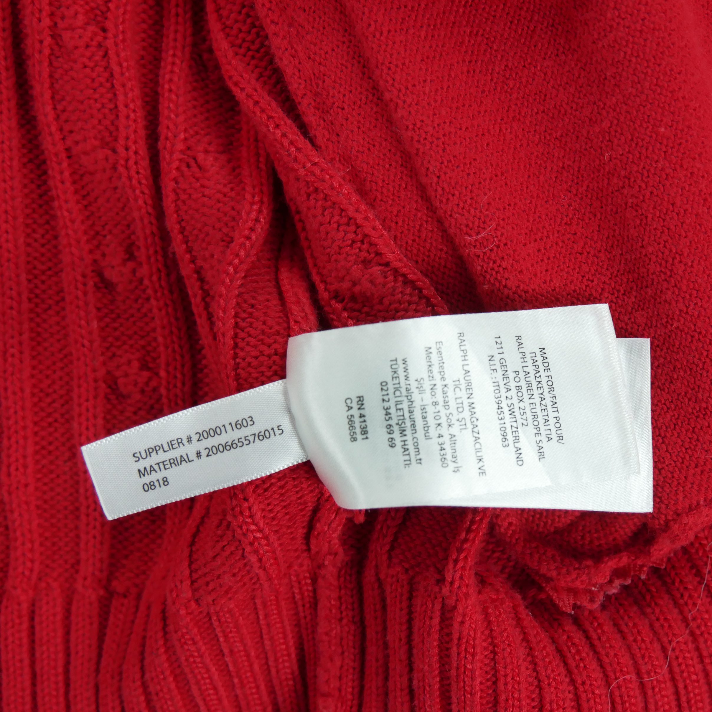 Veste Ralph Lauren Torsadé 9