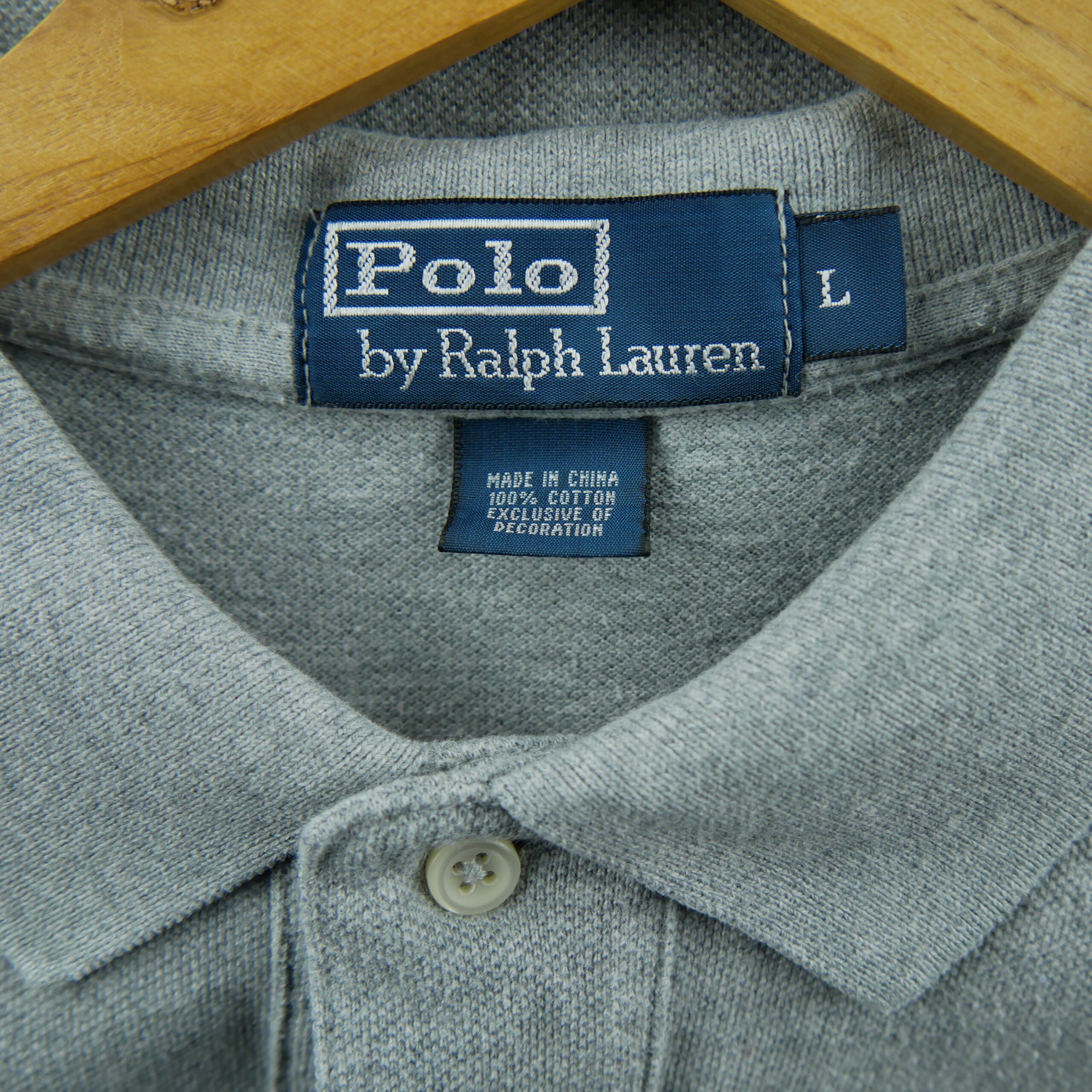 Polo manches courtes Homme  Gris 8