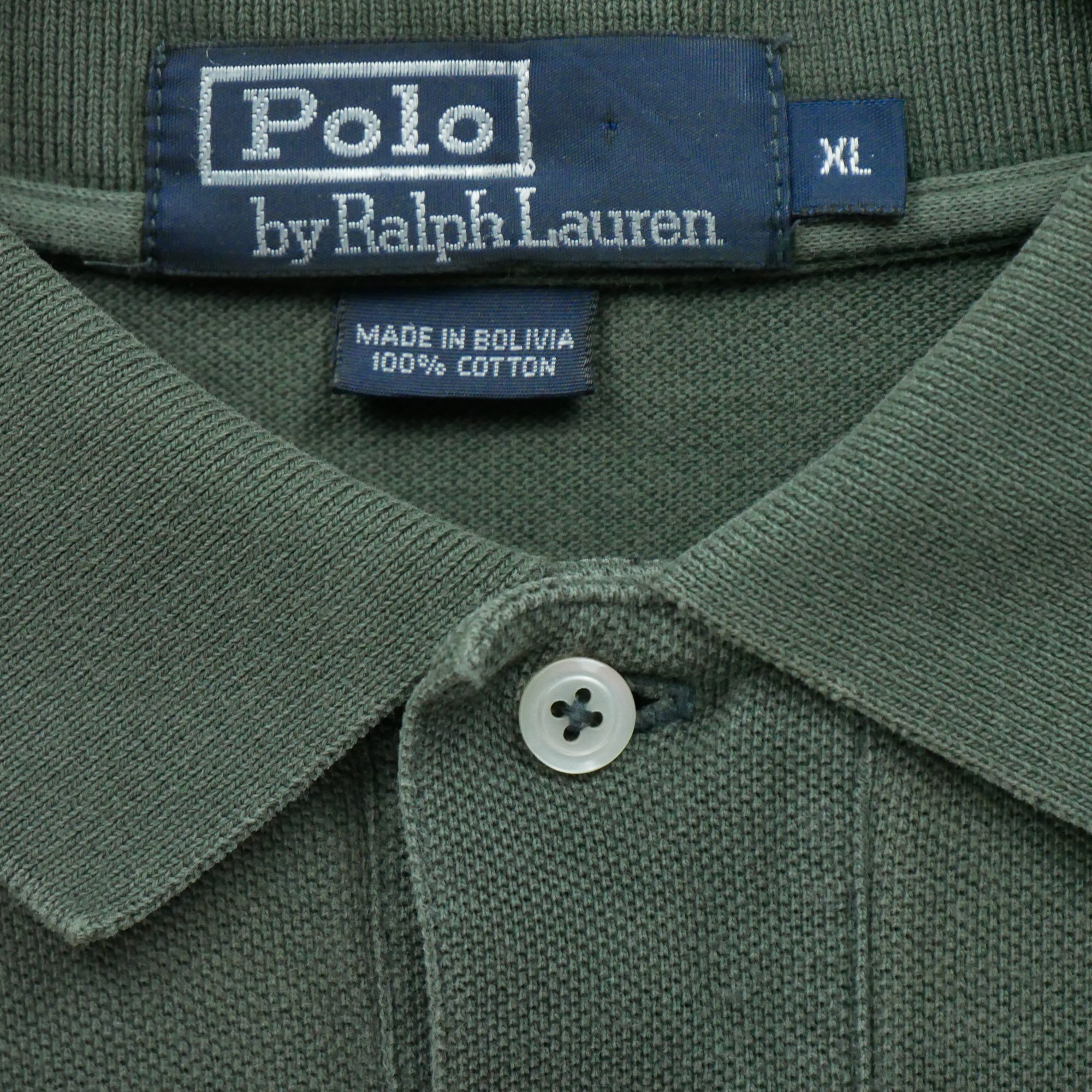 Polo manches longues Homme  Kaki 9