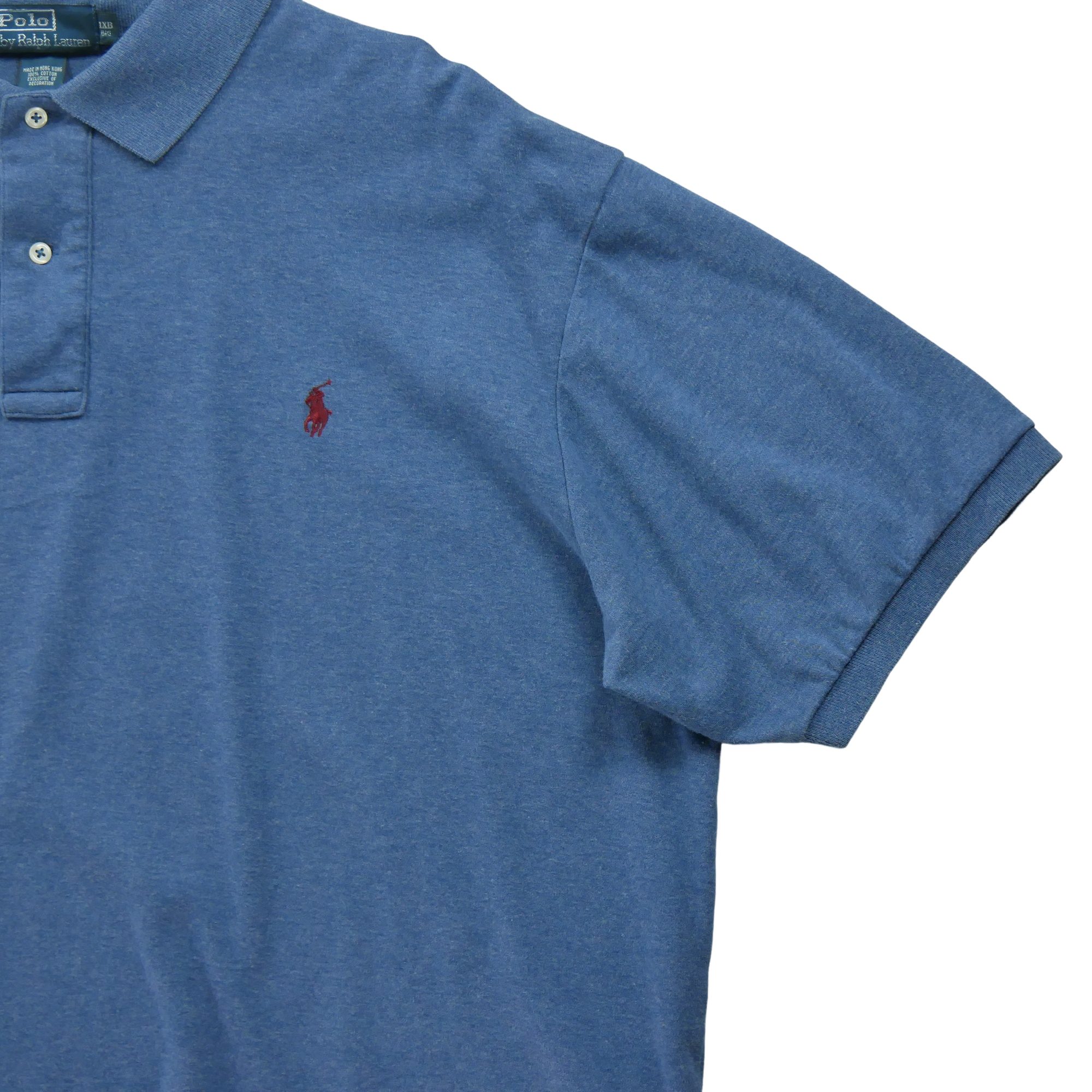 Polo manches courtes Homme  Bleu 4