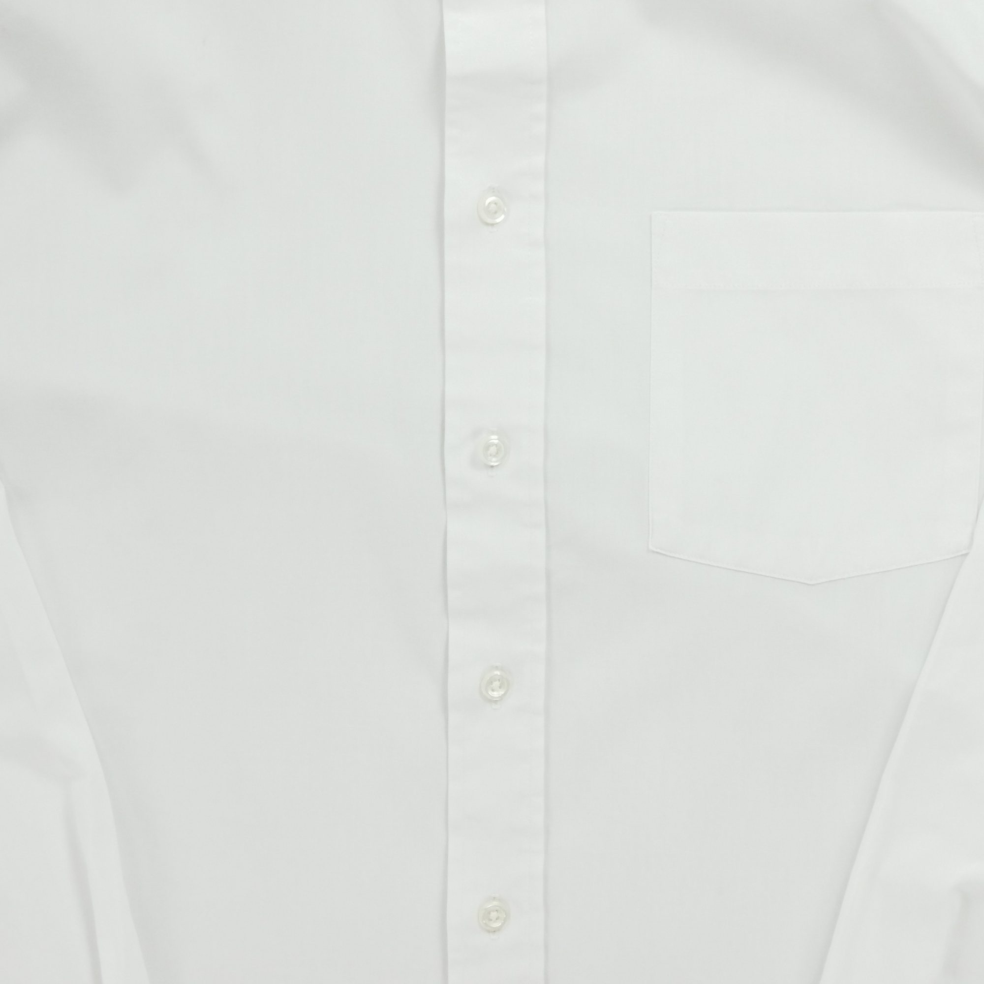 Chemise classiques Homme uni Blanc 4
