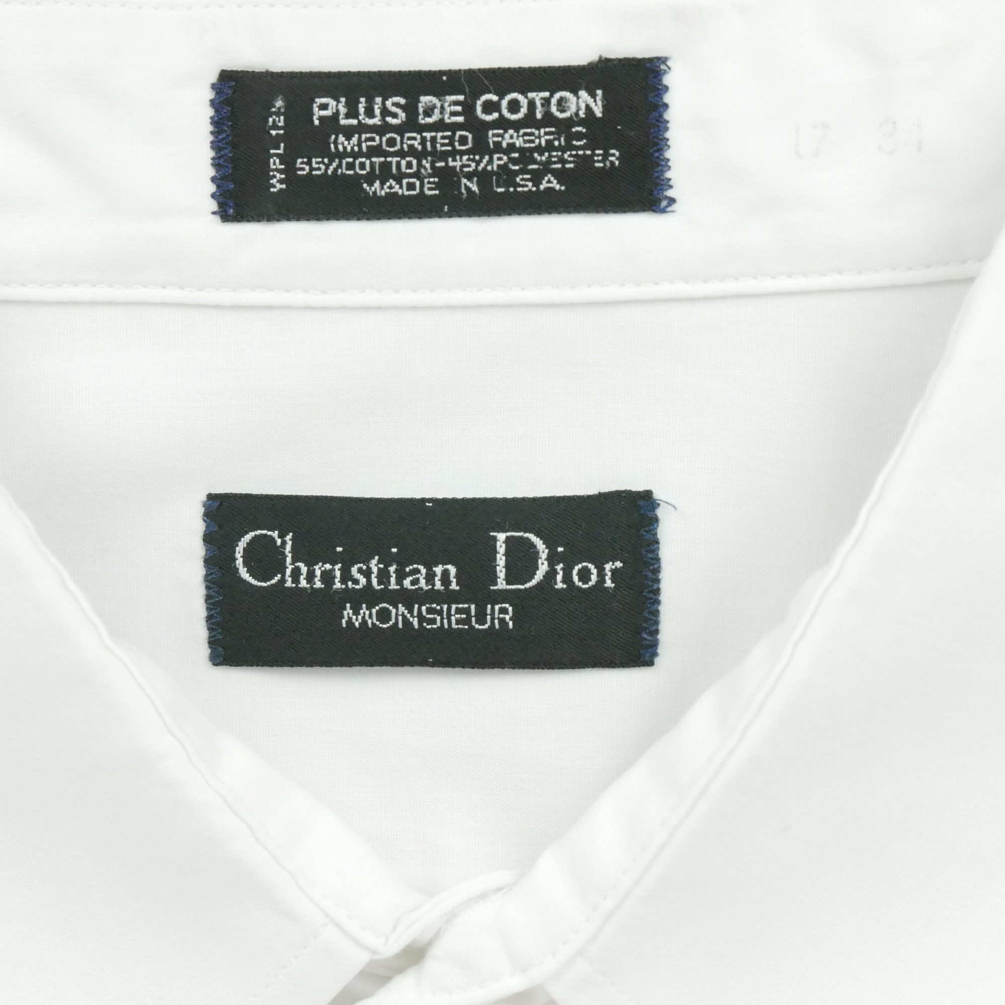Chemise classiques Homme uni Blanc 10