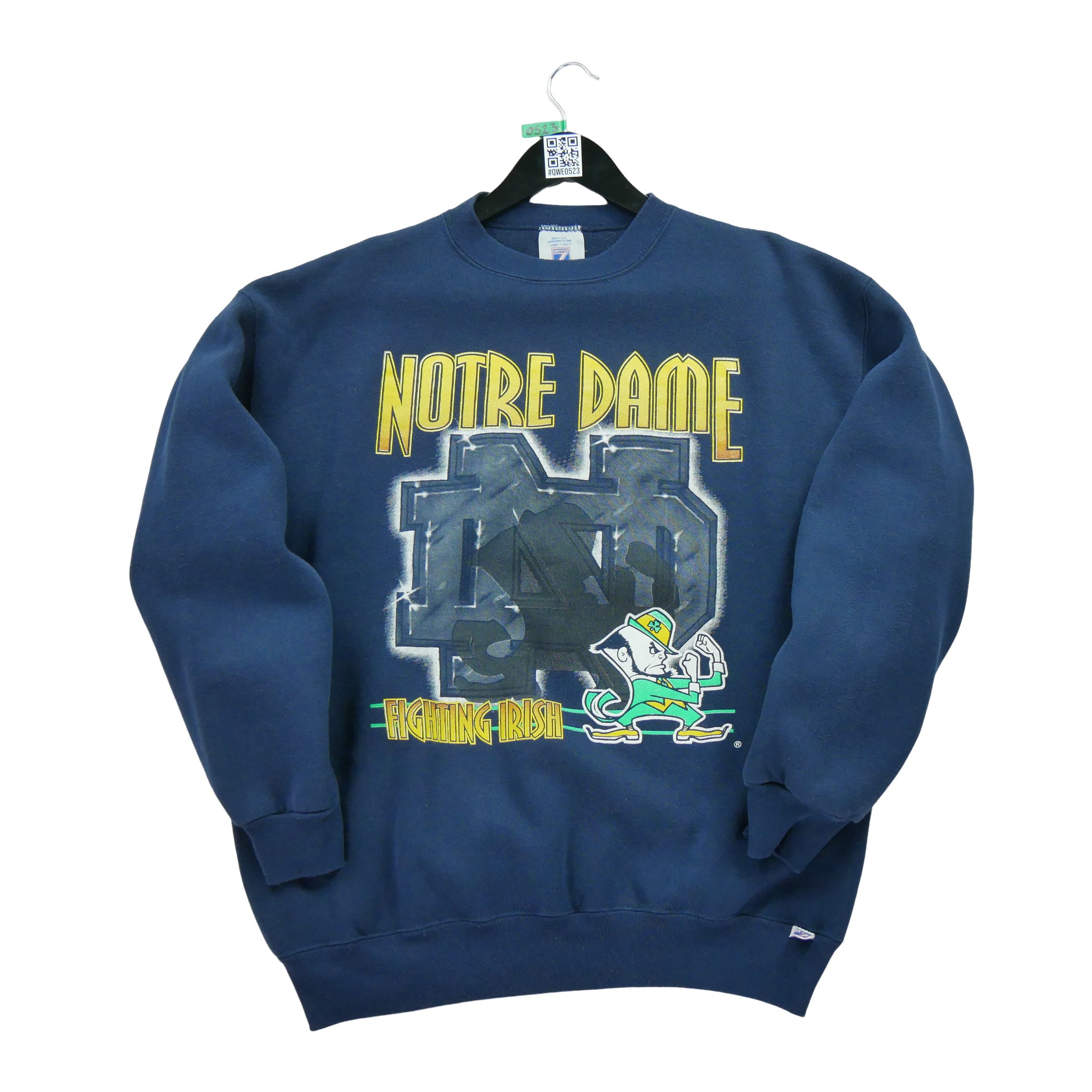 Sweat Homme NCAA Notre Dame 90s 3