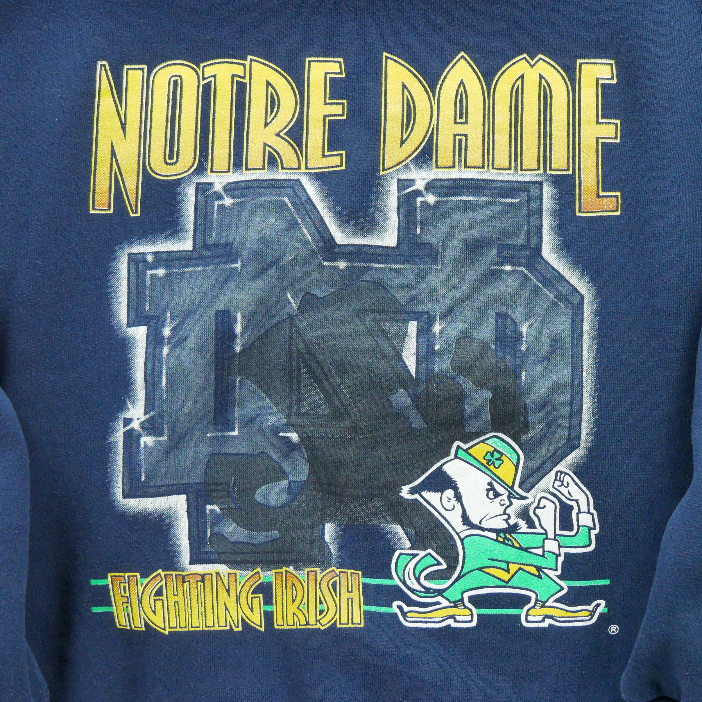 Sweat Homme NCAA Notre Dame 90s 4