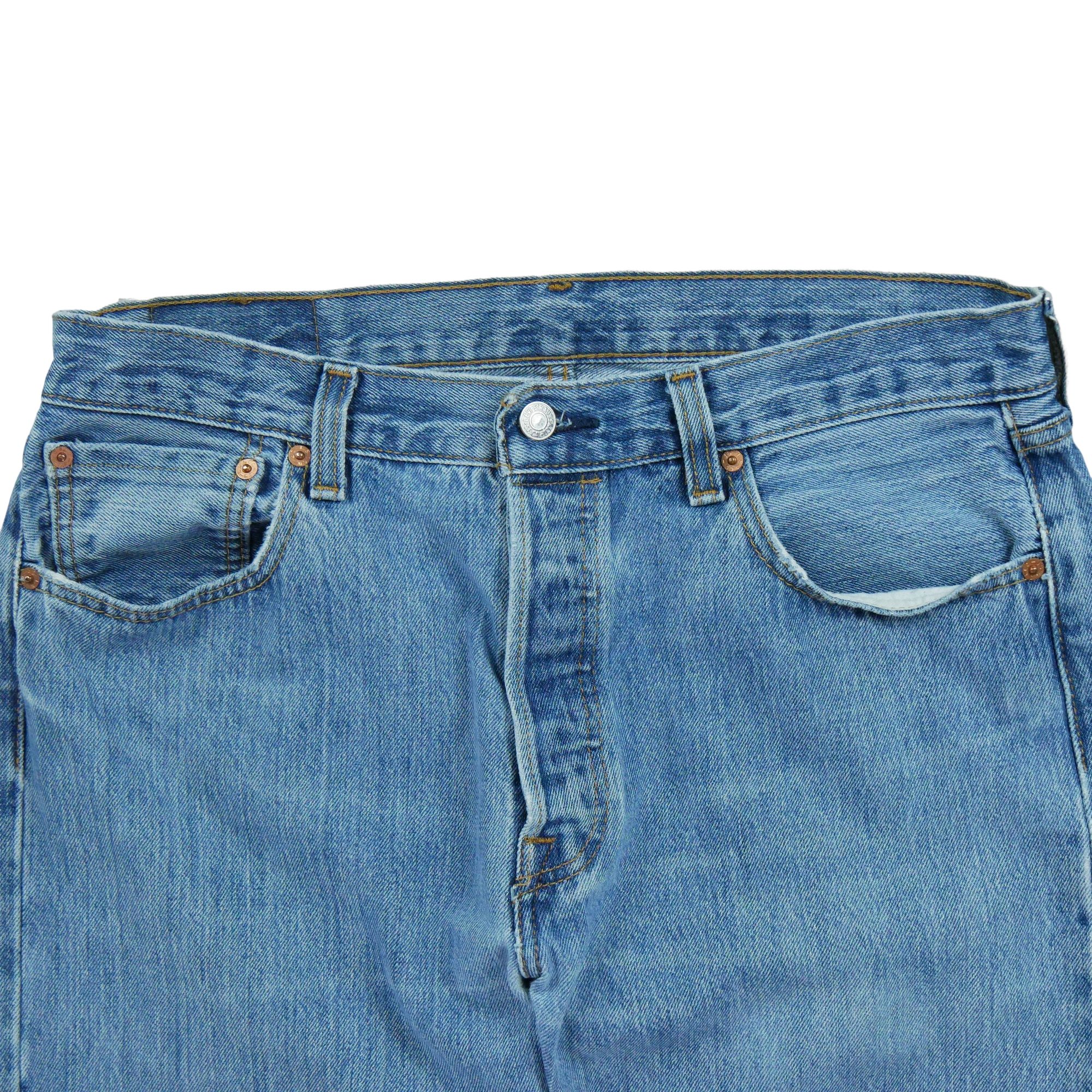 Jean Homme Levis 501 Bleu clair 3