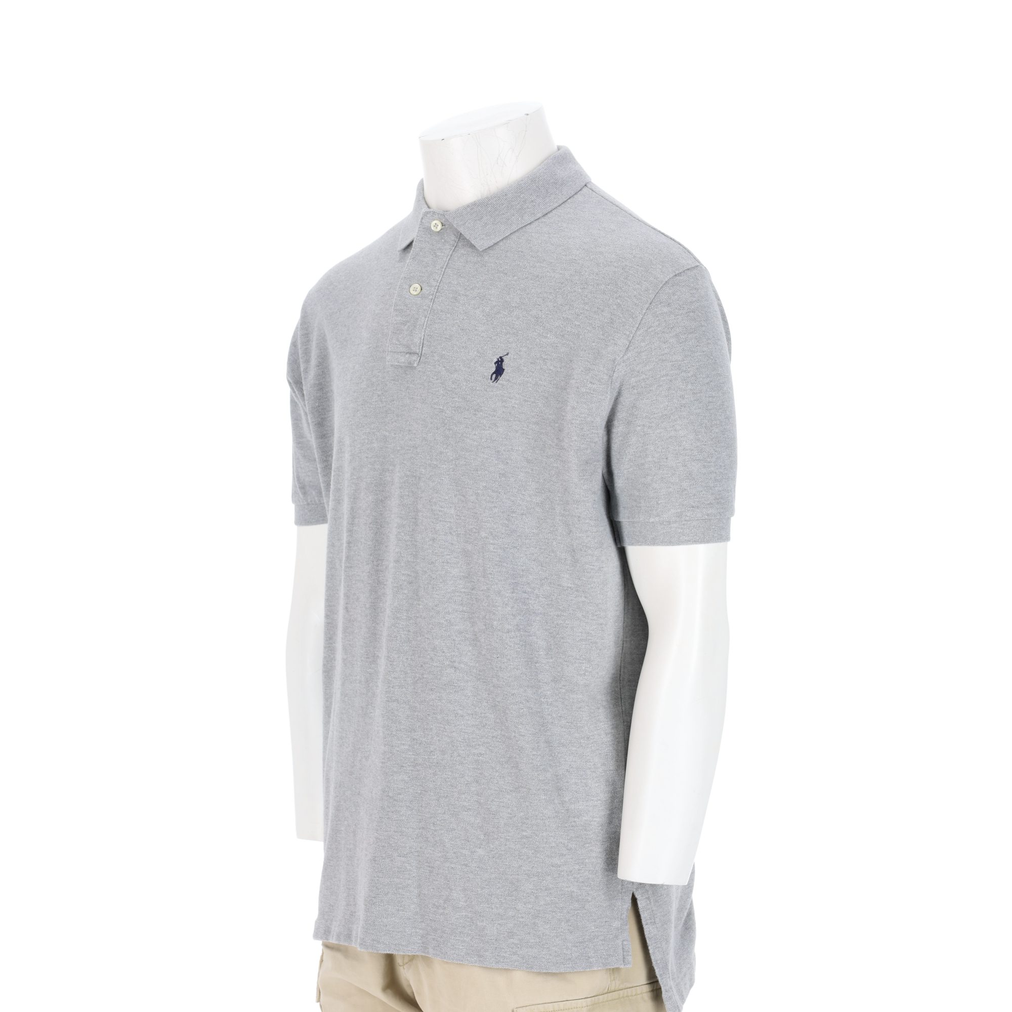 Polo manches courtes Homme  Gris 4