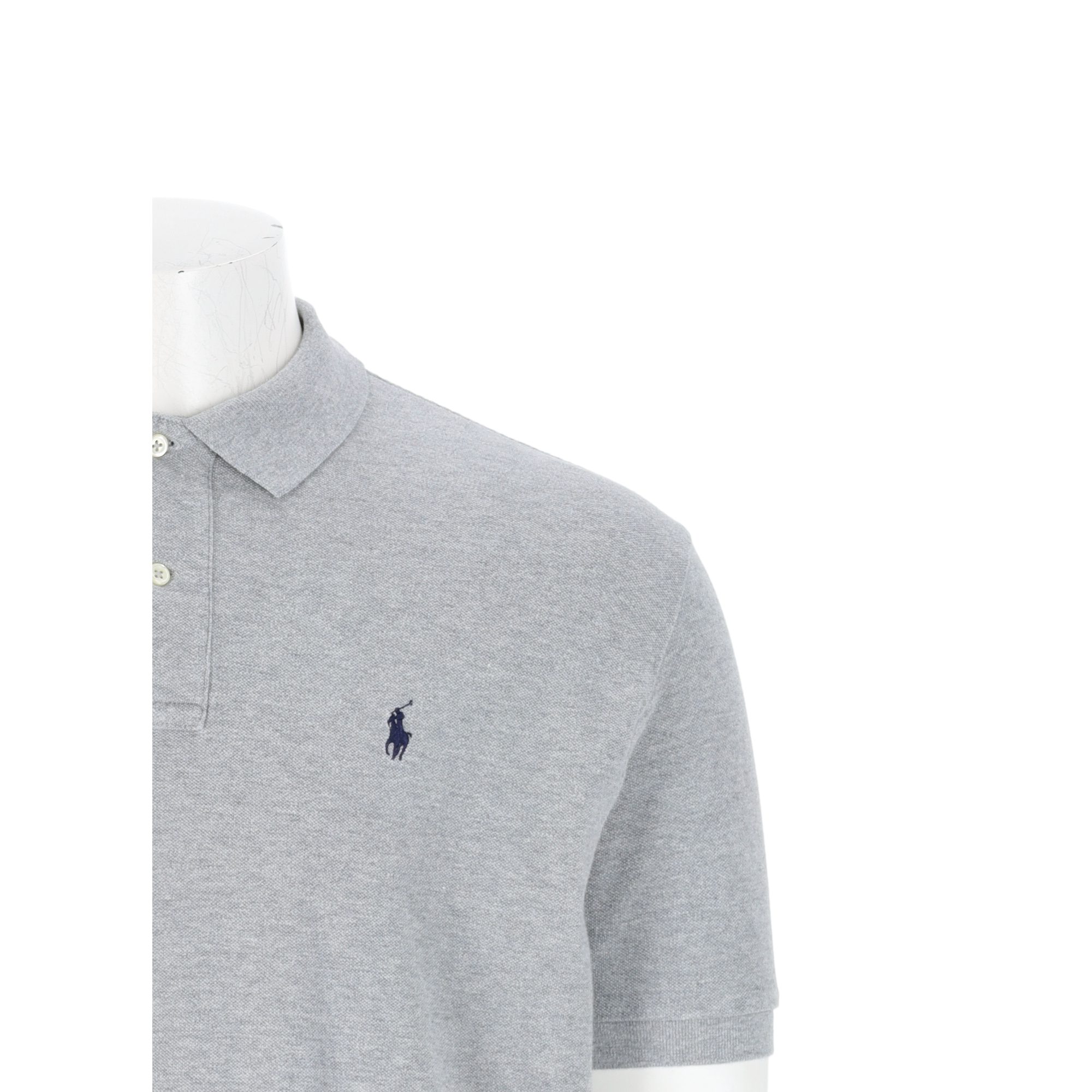 Polo manches courtes Homme  Gris 6