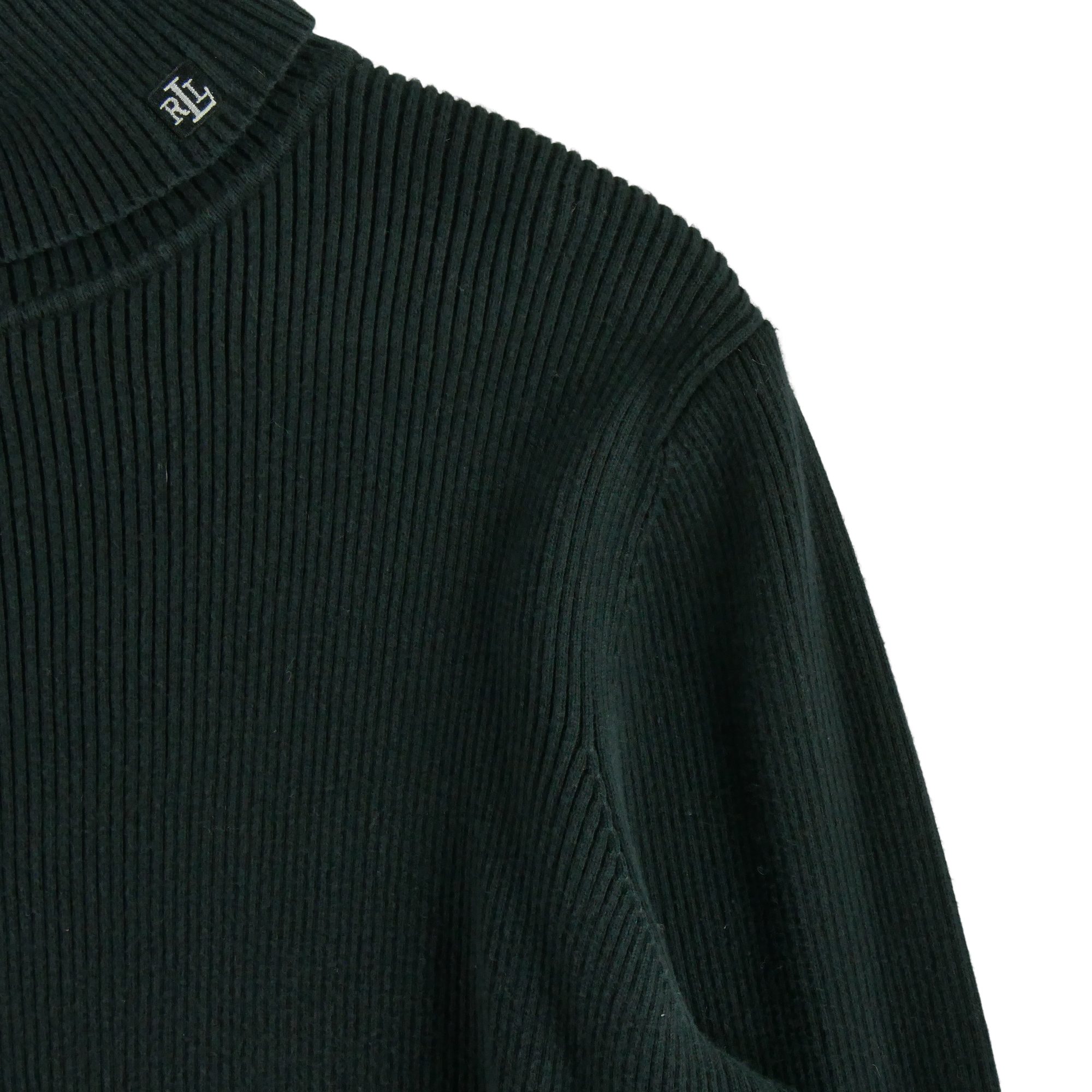 Pull Femme  col roulé Noir 3