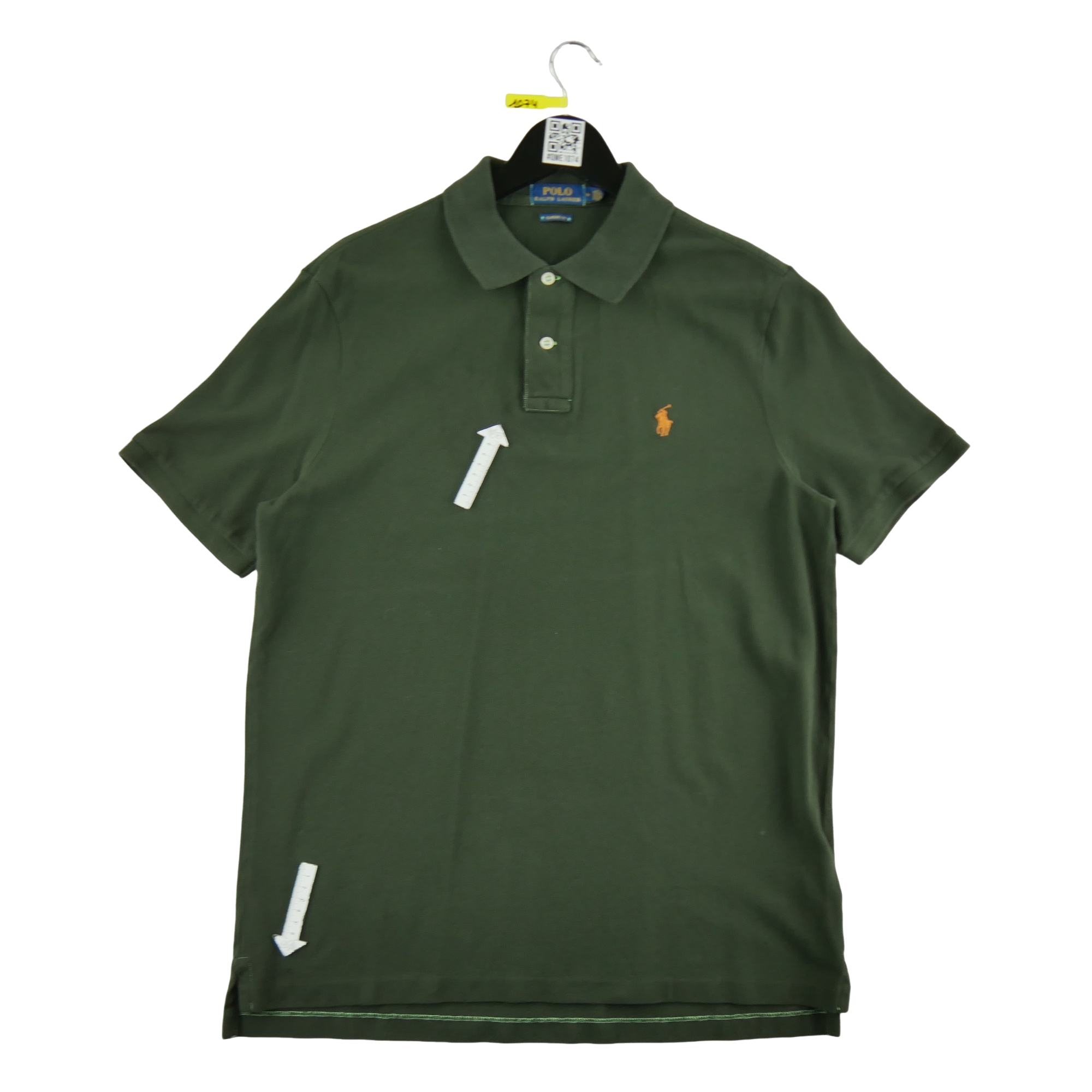 Polo manches courtes Homme  Kaki 5