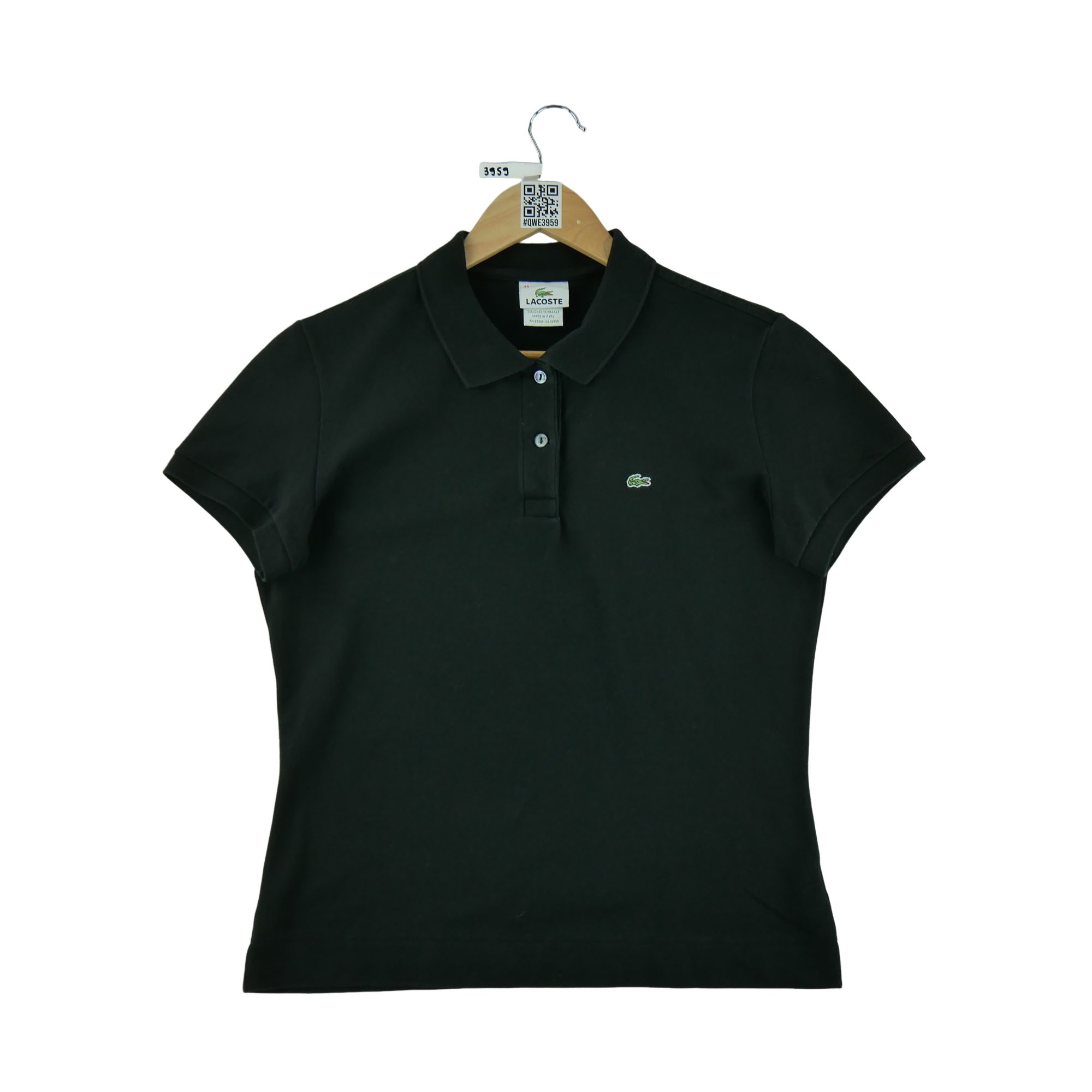 Polo manches courtes Femme  Noir 2