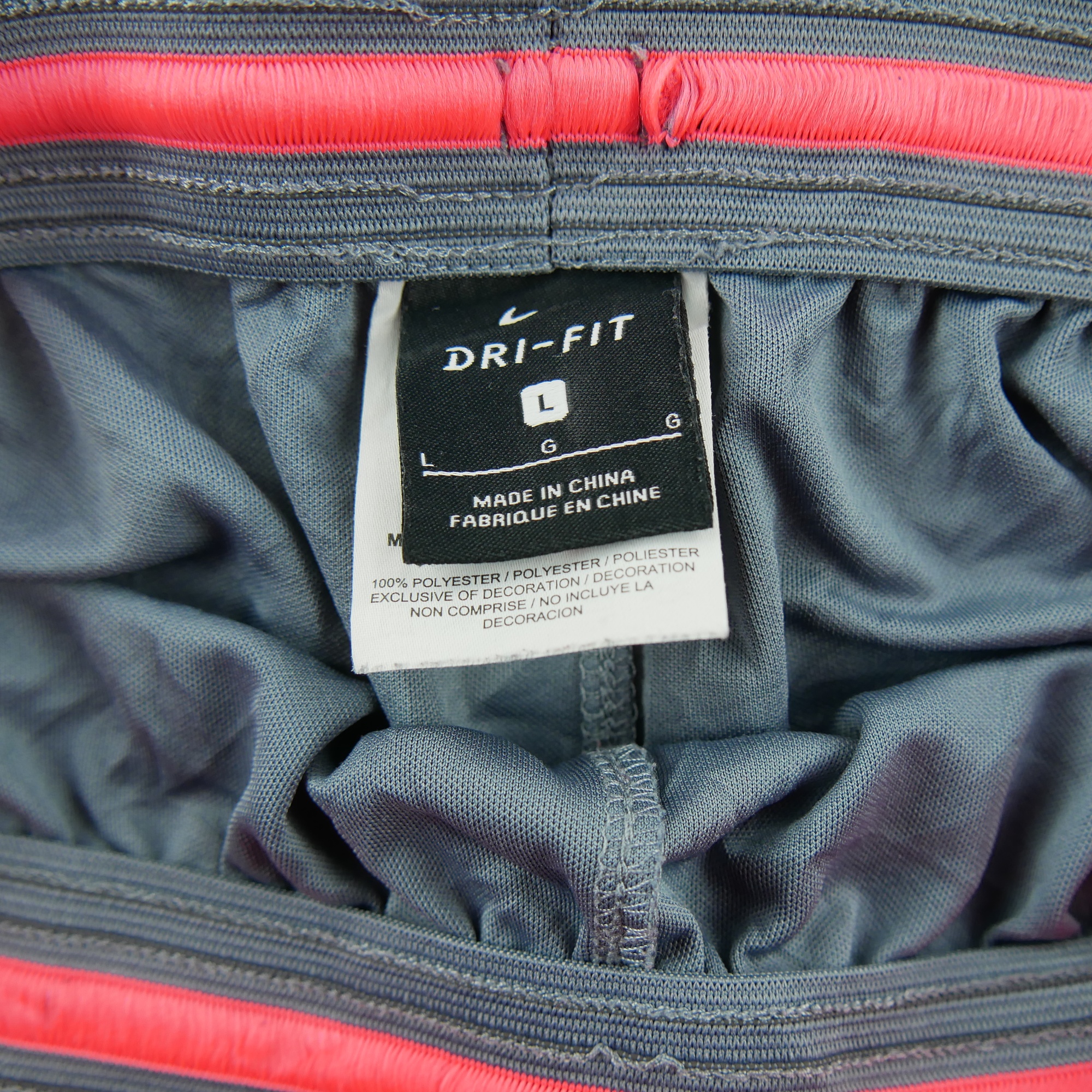 Short Homme  Dri-Fit Gris 5