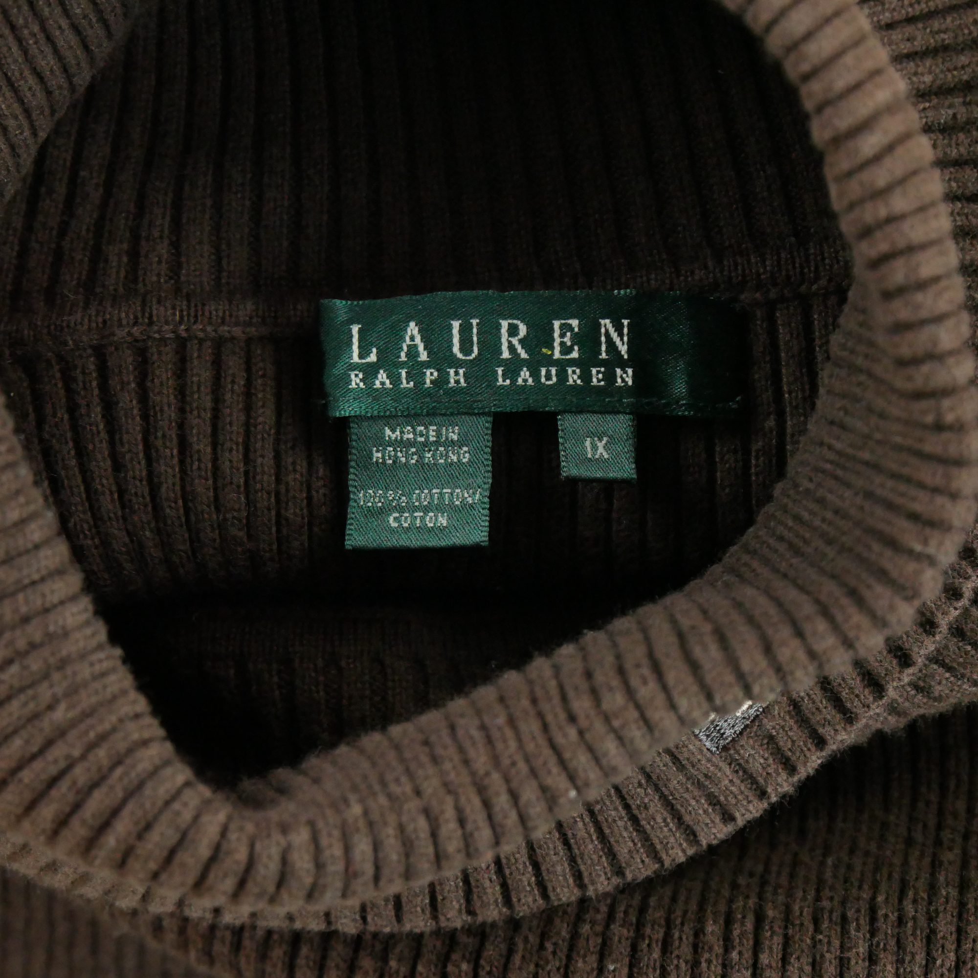 Pull Femme  col roulé Marron 6