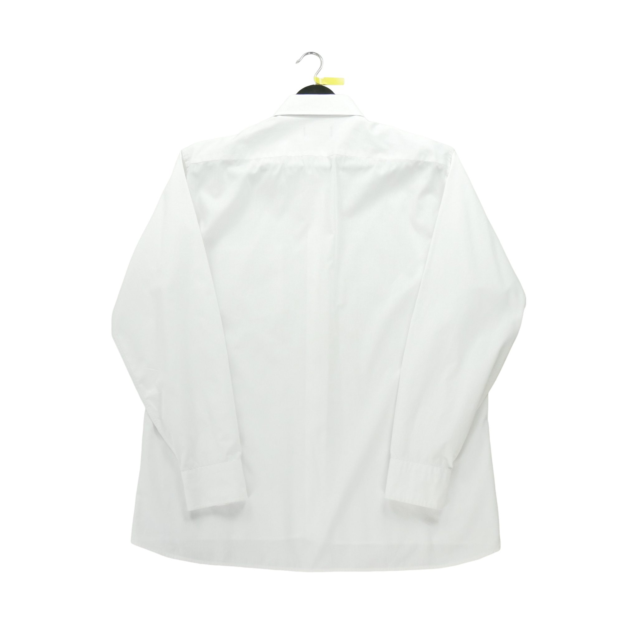 Chemise classique Homme uni Blanc 3