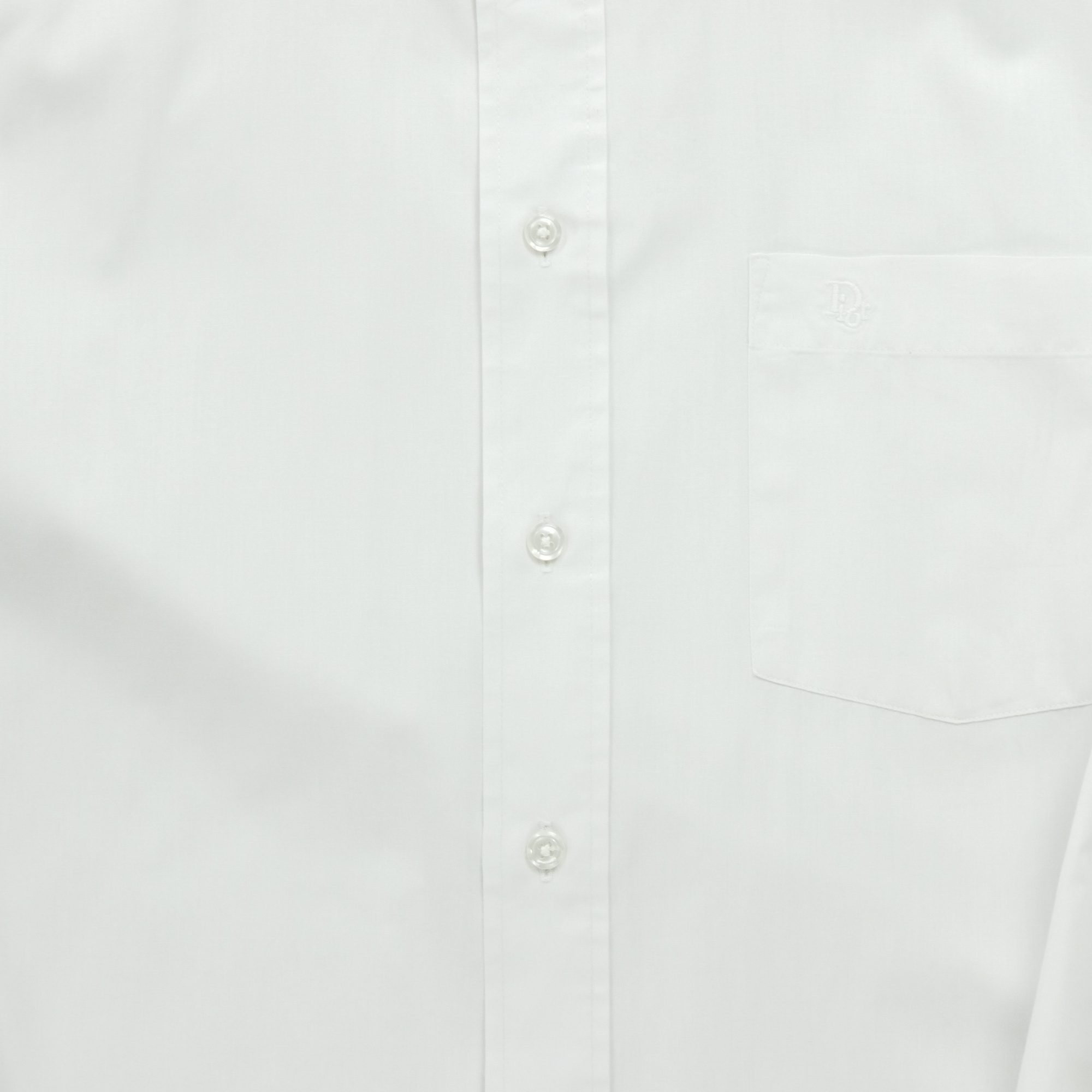 Chemise classique Homme uni Blanc 4