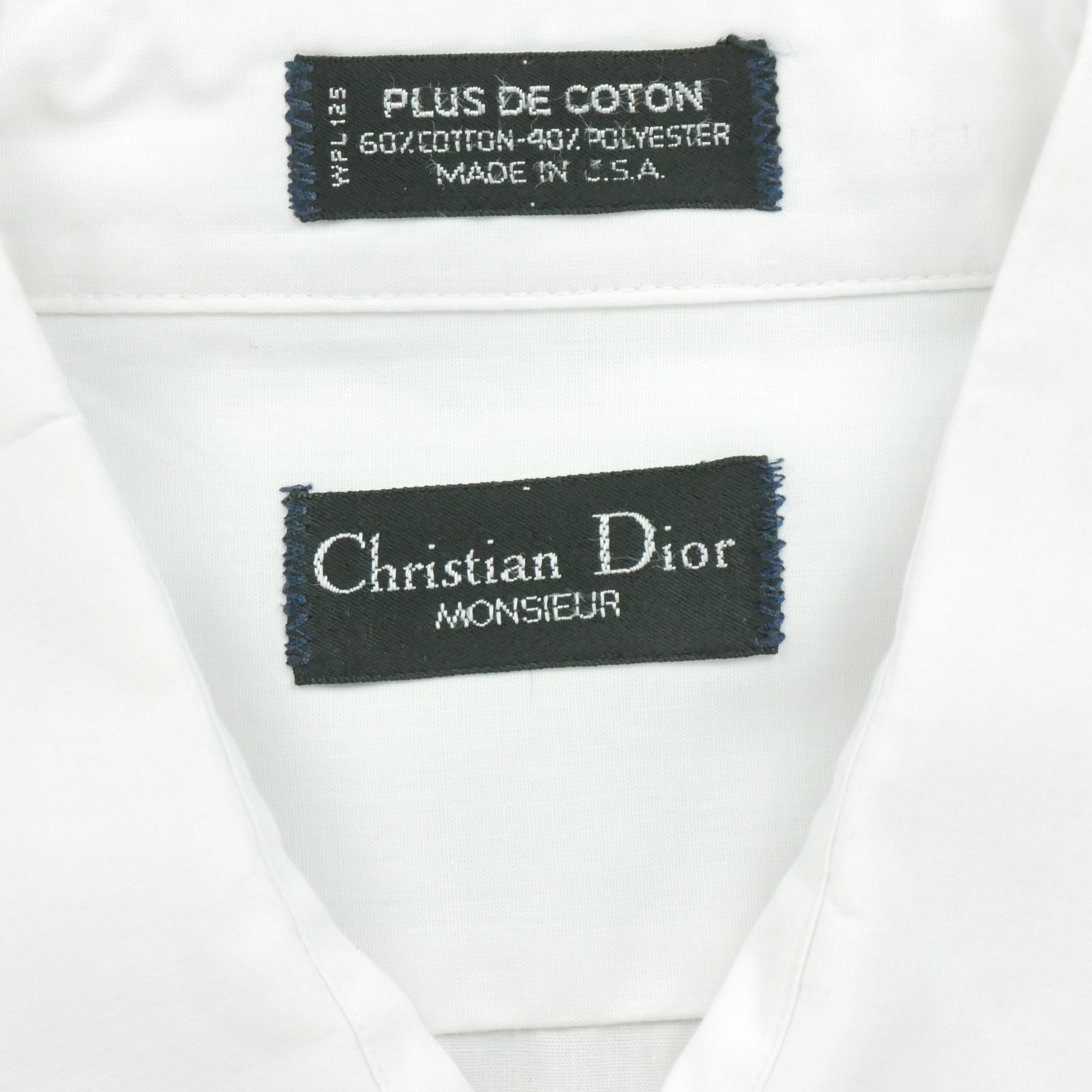 Chemise classique Homme uni Blanc 9