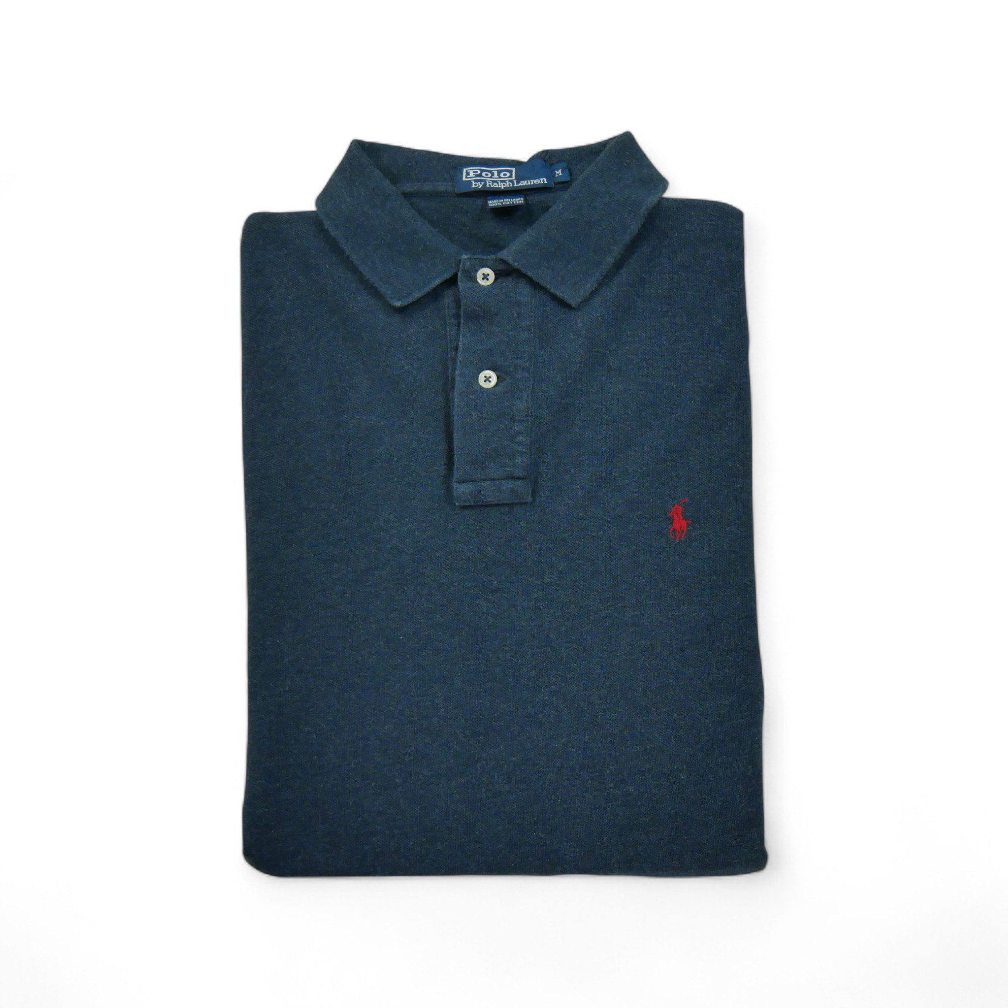 Polo manches longues Homme  Bleu 1