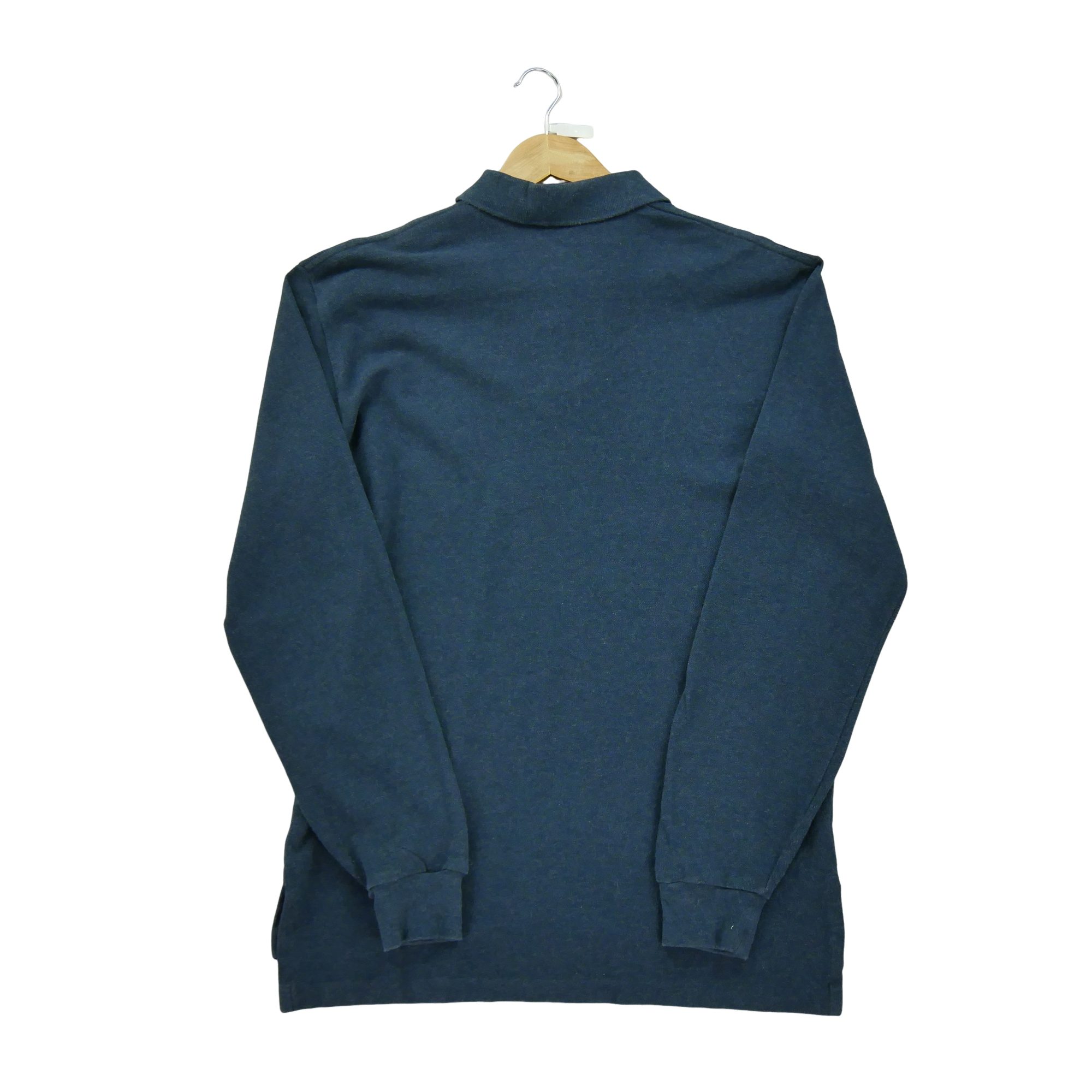 Polo manches longues Homme  Bleu 3