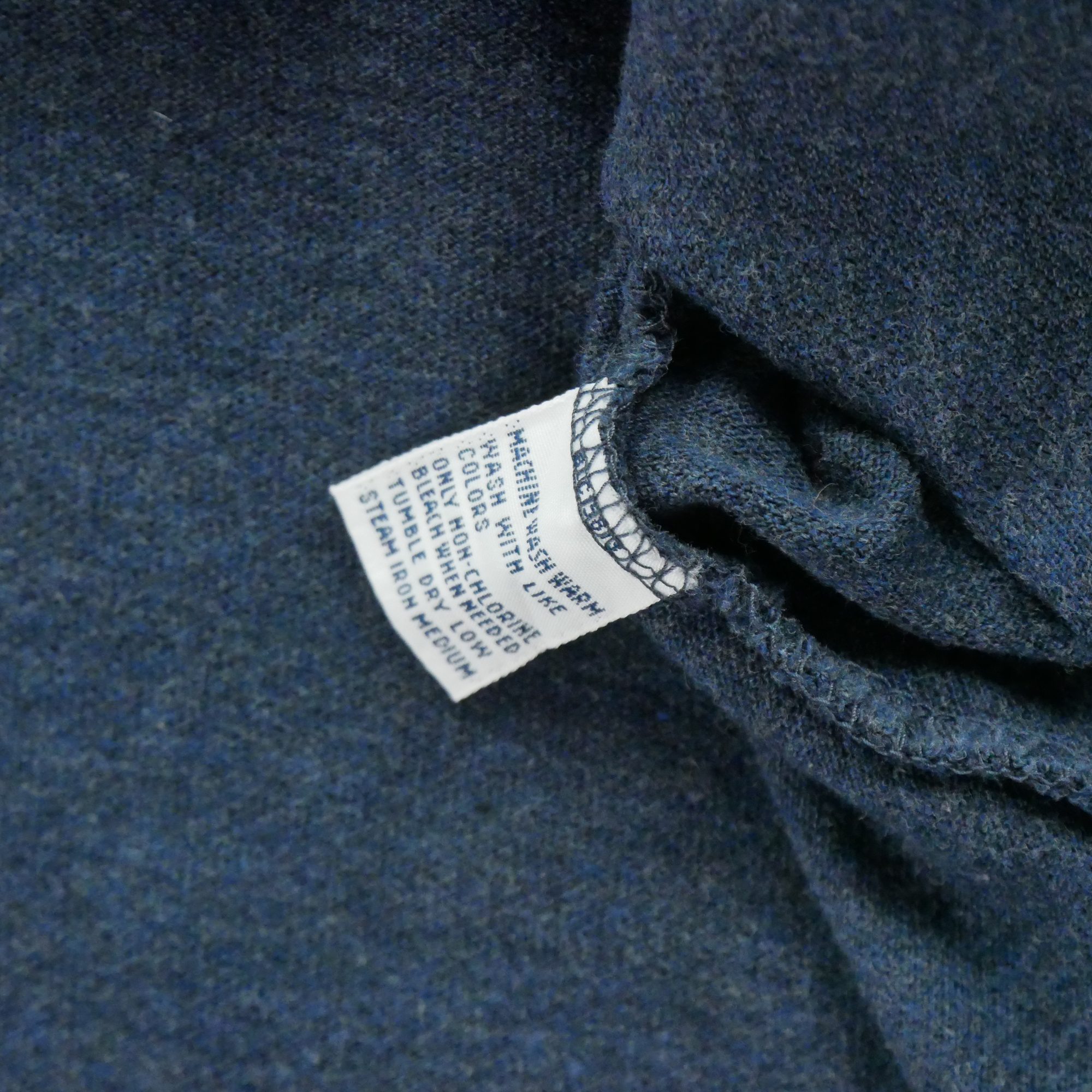 Polo manches longues Homme  Bleu 7