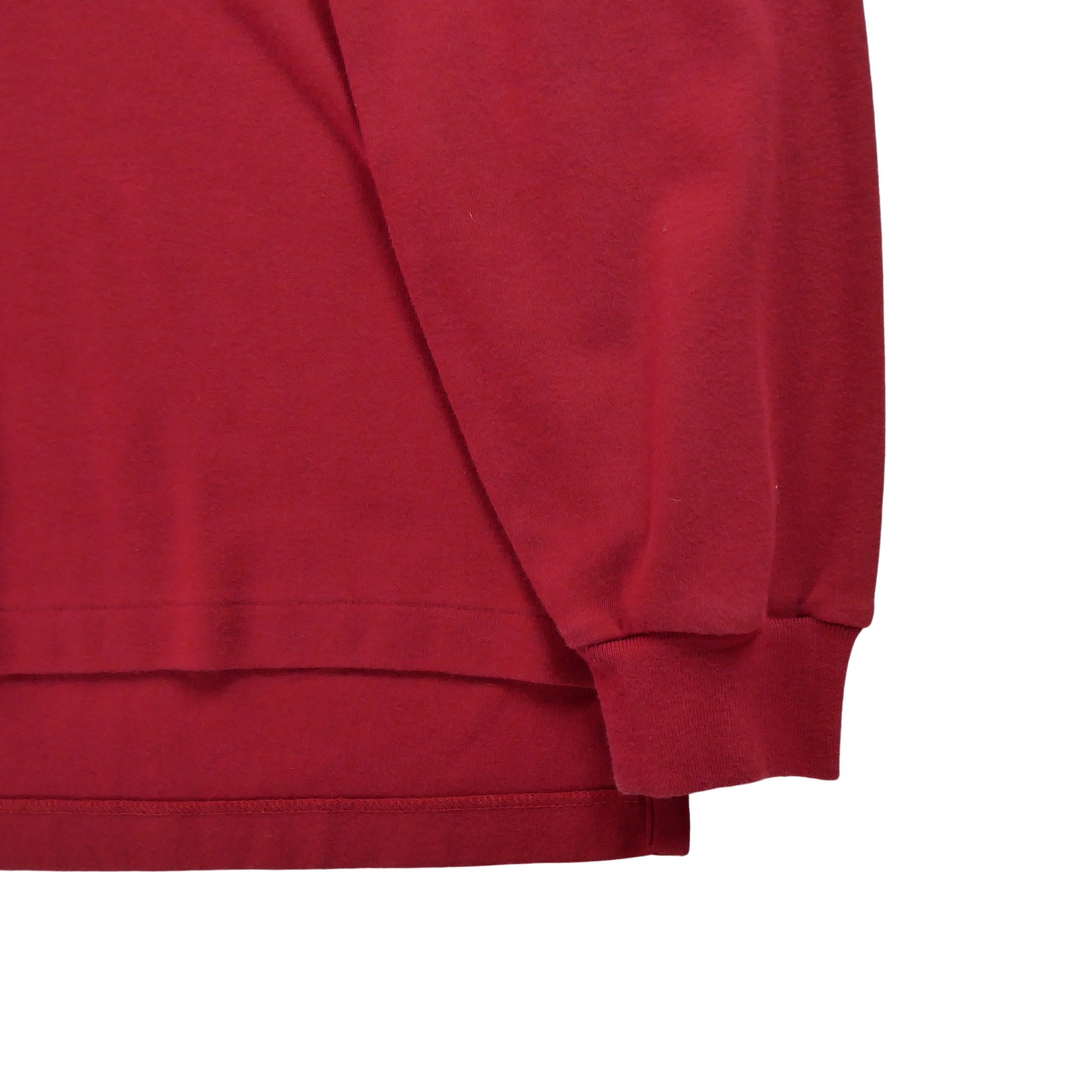 Polo manches longues Homme  Rouge 6