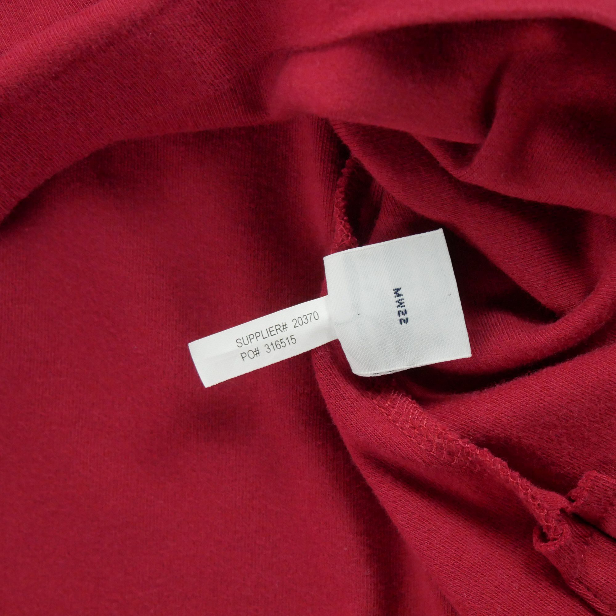 Polo manches longues Homme  Rouge 8