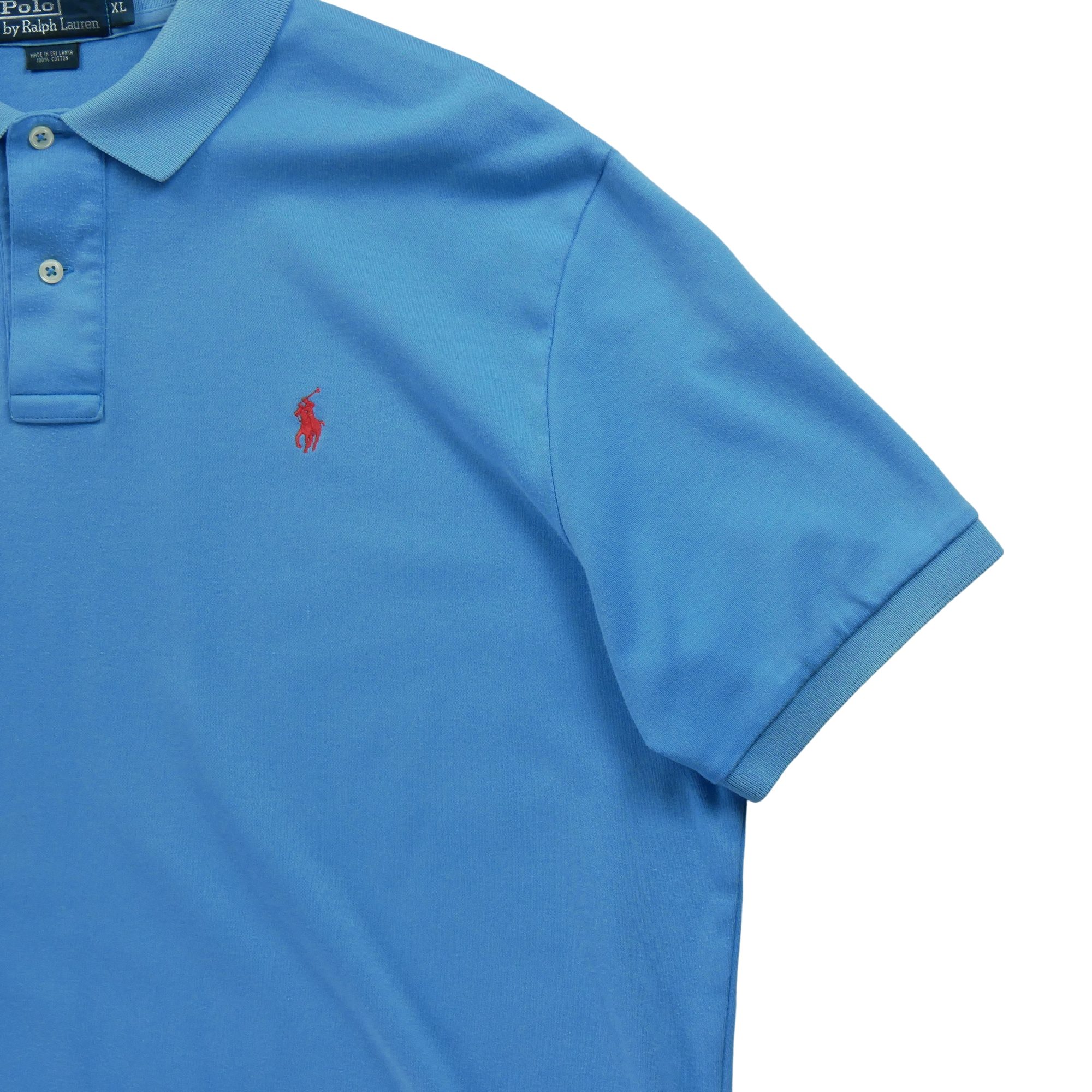 Polo manches courtes Homme  Bleu clair 4