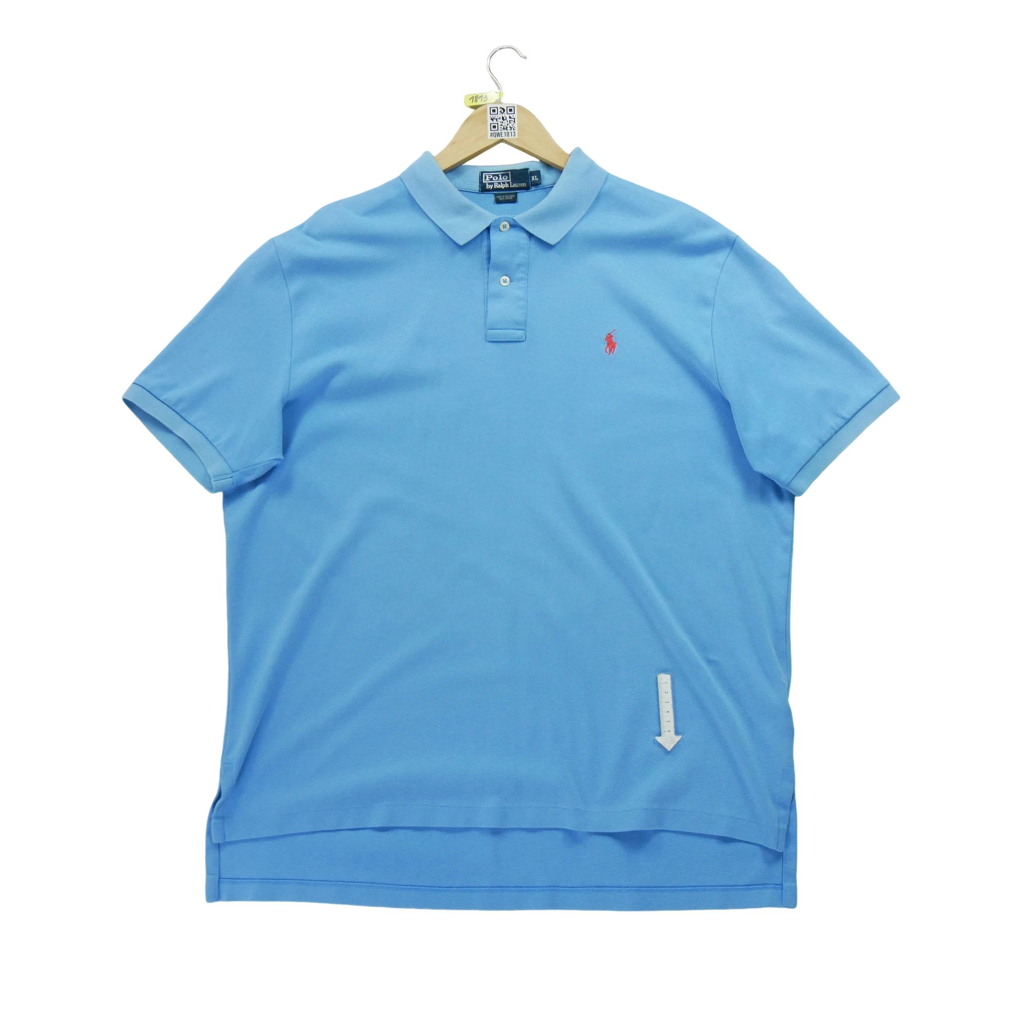 Polo manches courtes Homme  Bleu clair 5
