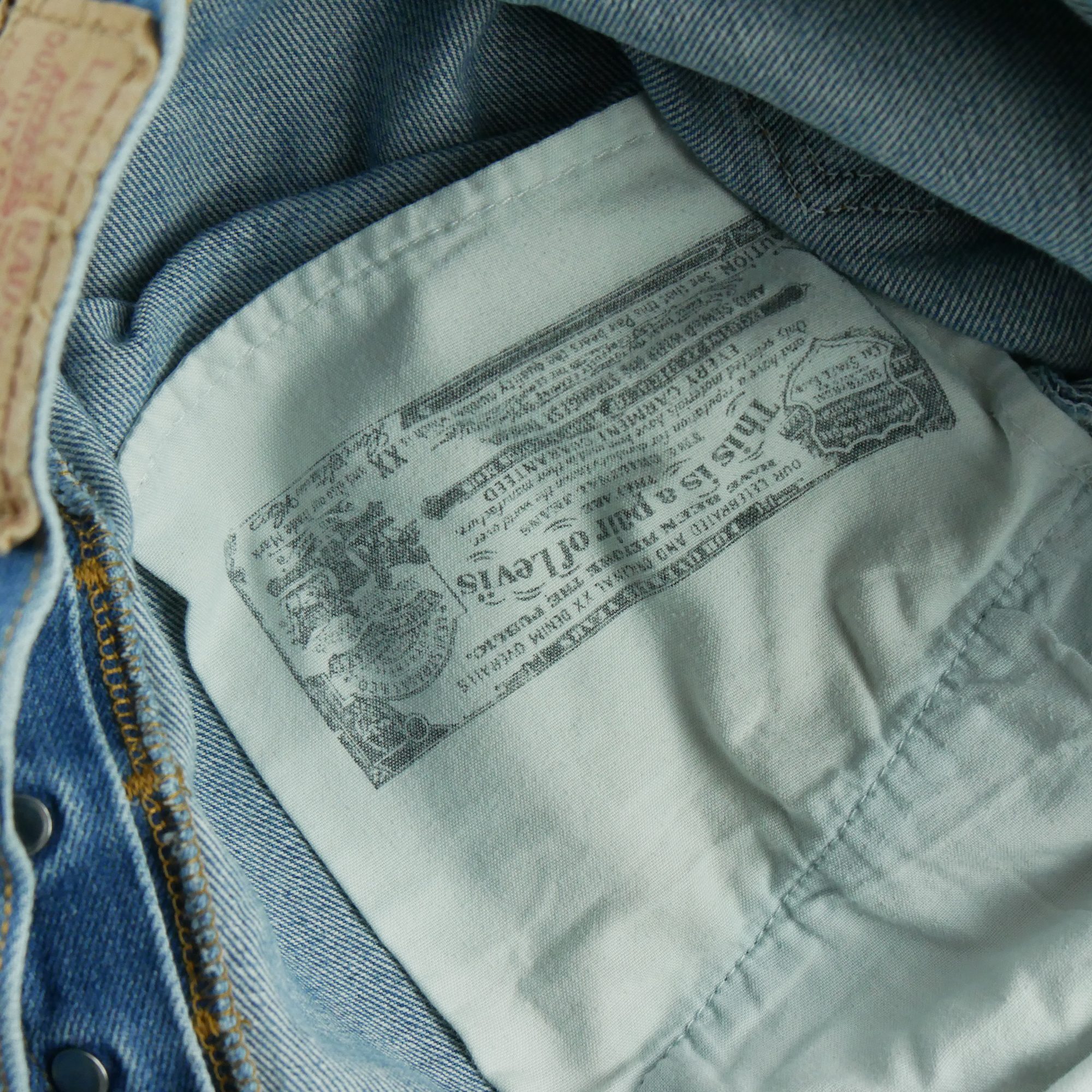 Jean Homme Levis 501 Bleu clair 11