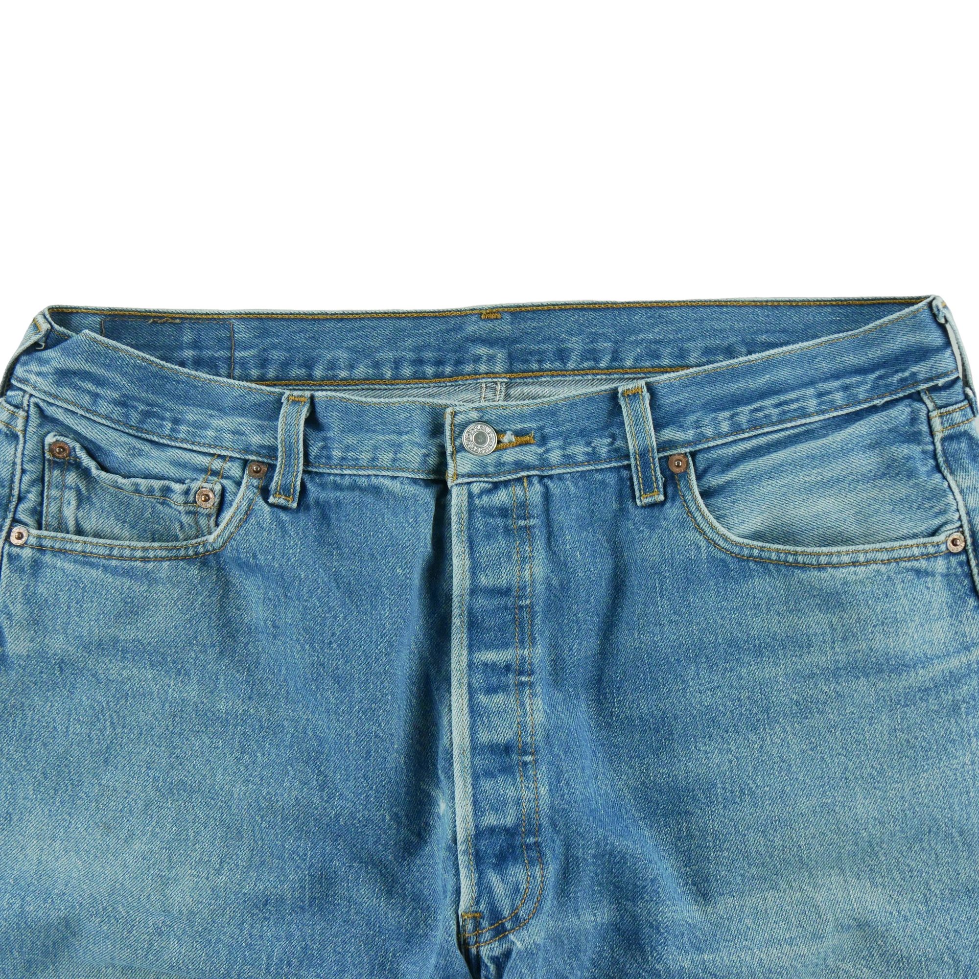 Jean Homme Levis 501 Bleu clair 3
