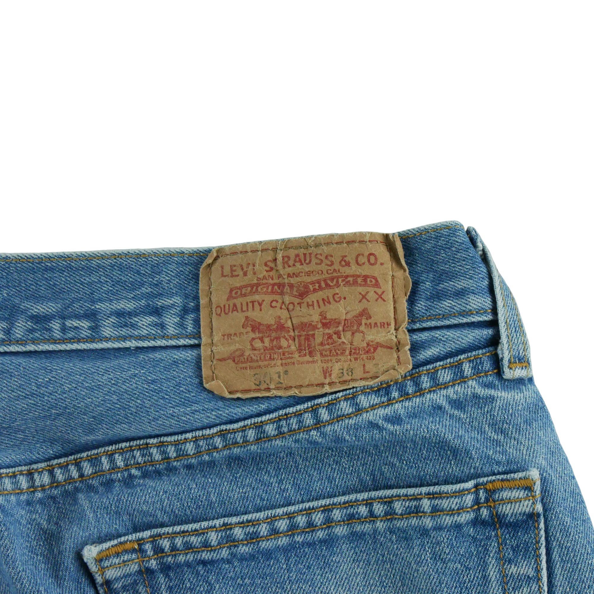 Jean Homme Levis 501 Bleu clair 5