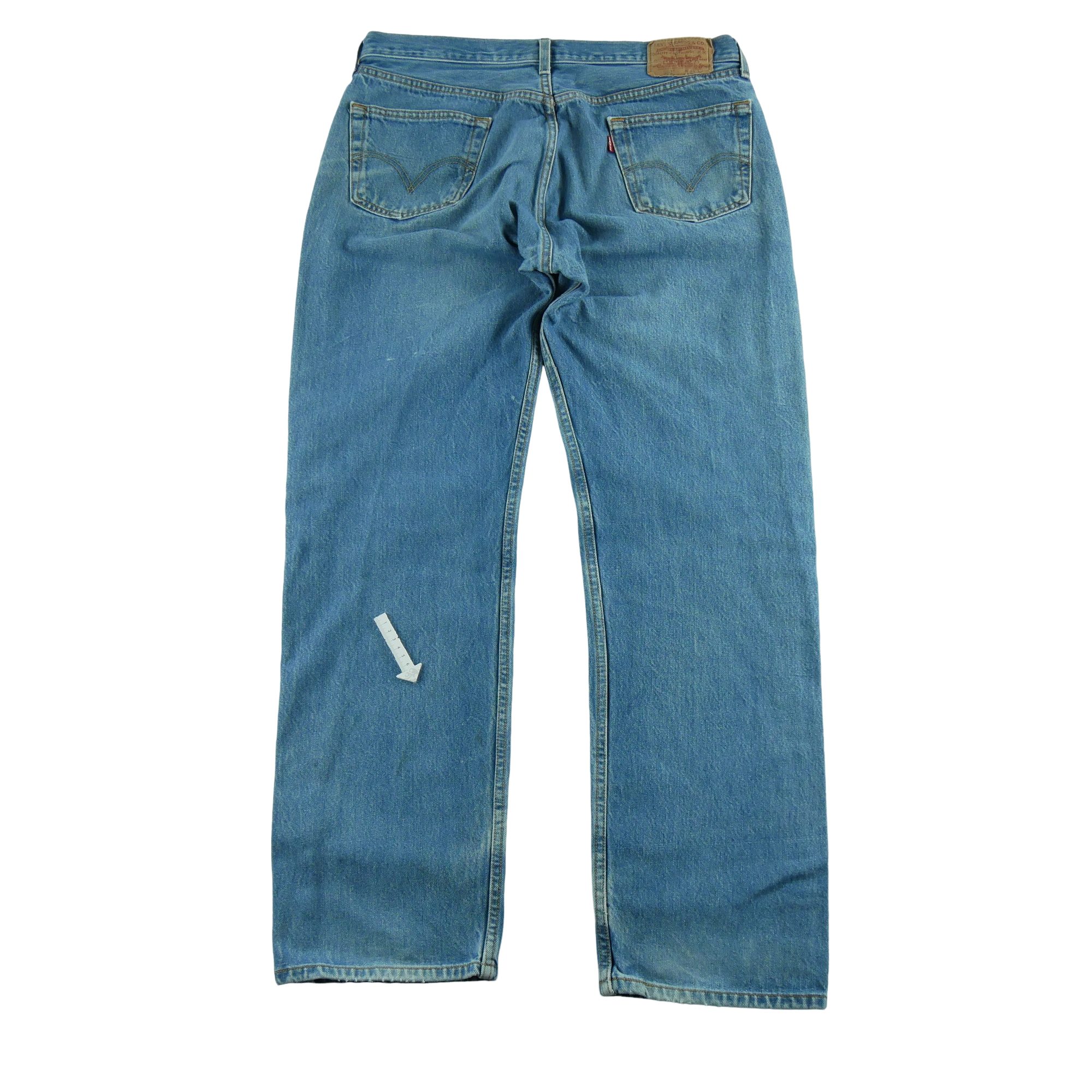 Jean Homme Levis 501 Bleu clair 9