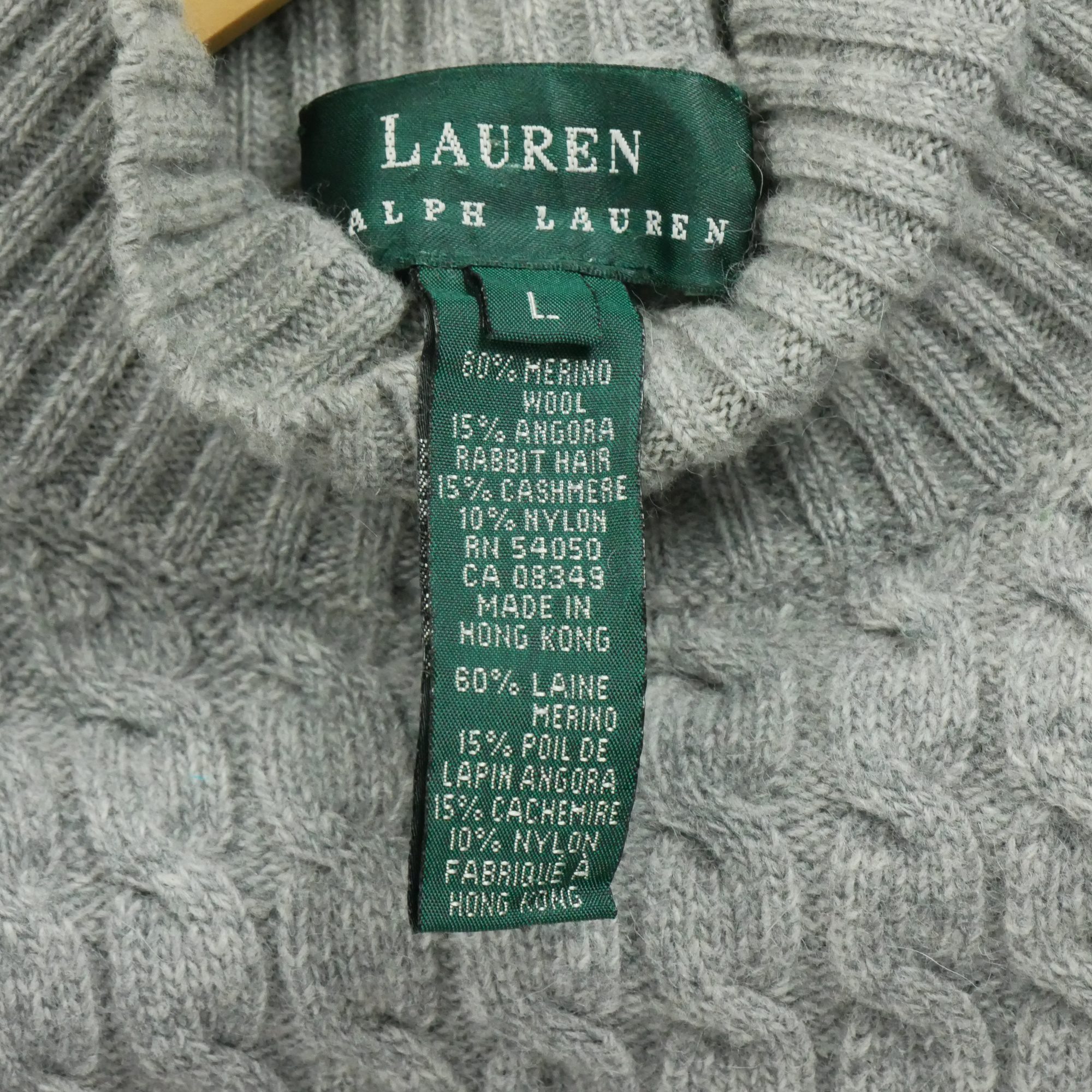 Pull Femme  laine et cachemire Gris 6