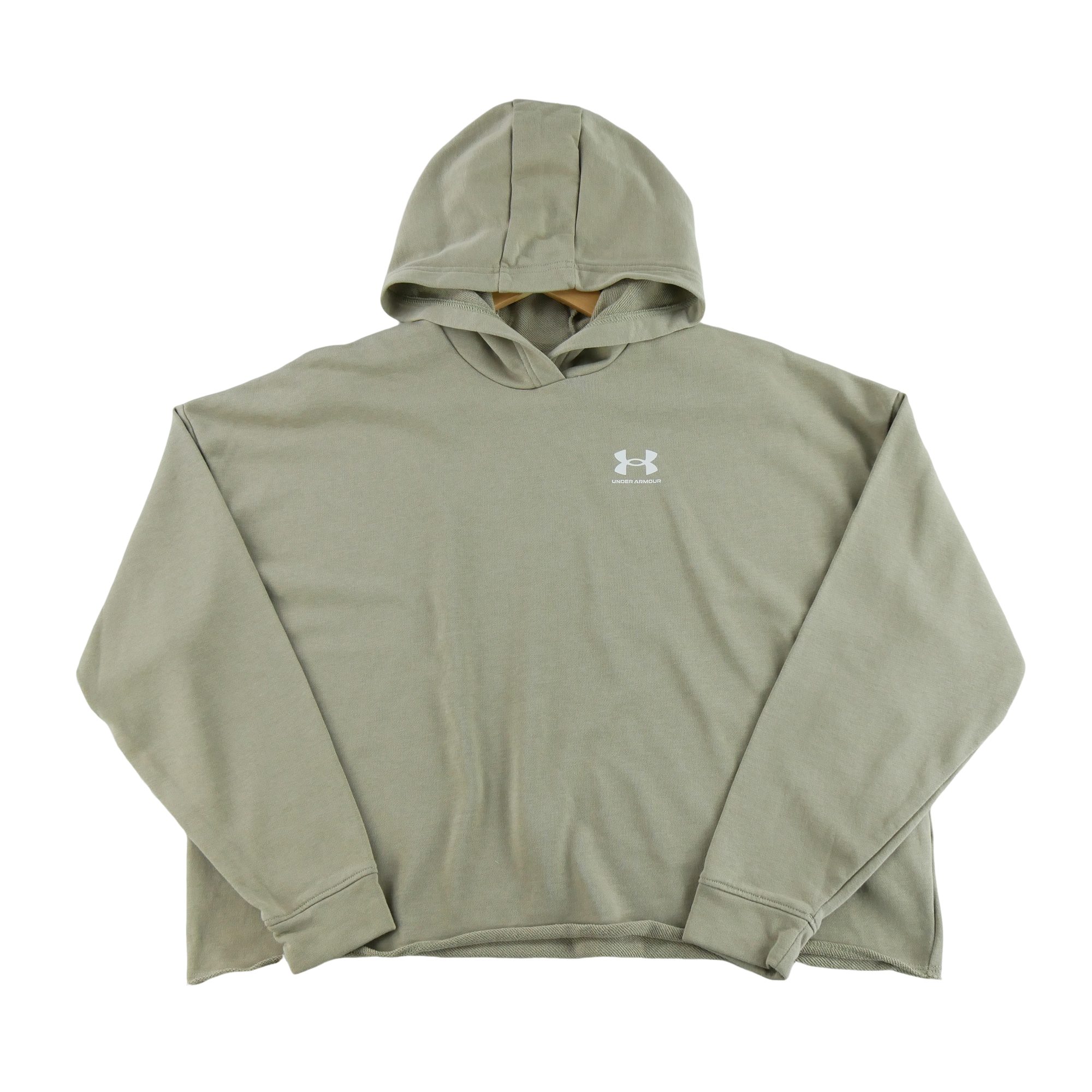 Sweat à capuche Femme  Kaki 1