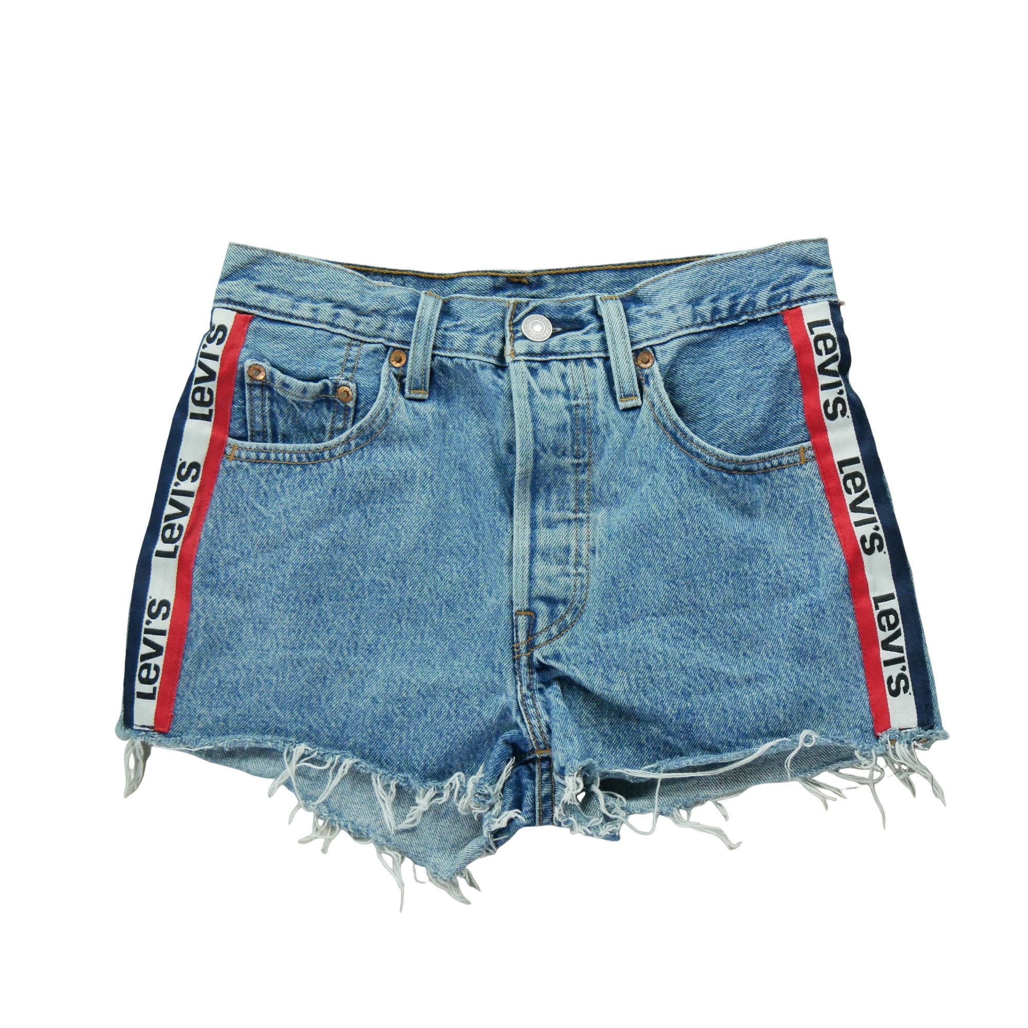 Short Femme  Levis 501 Bleu clair 1