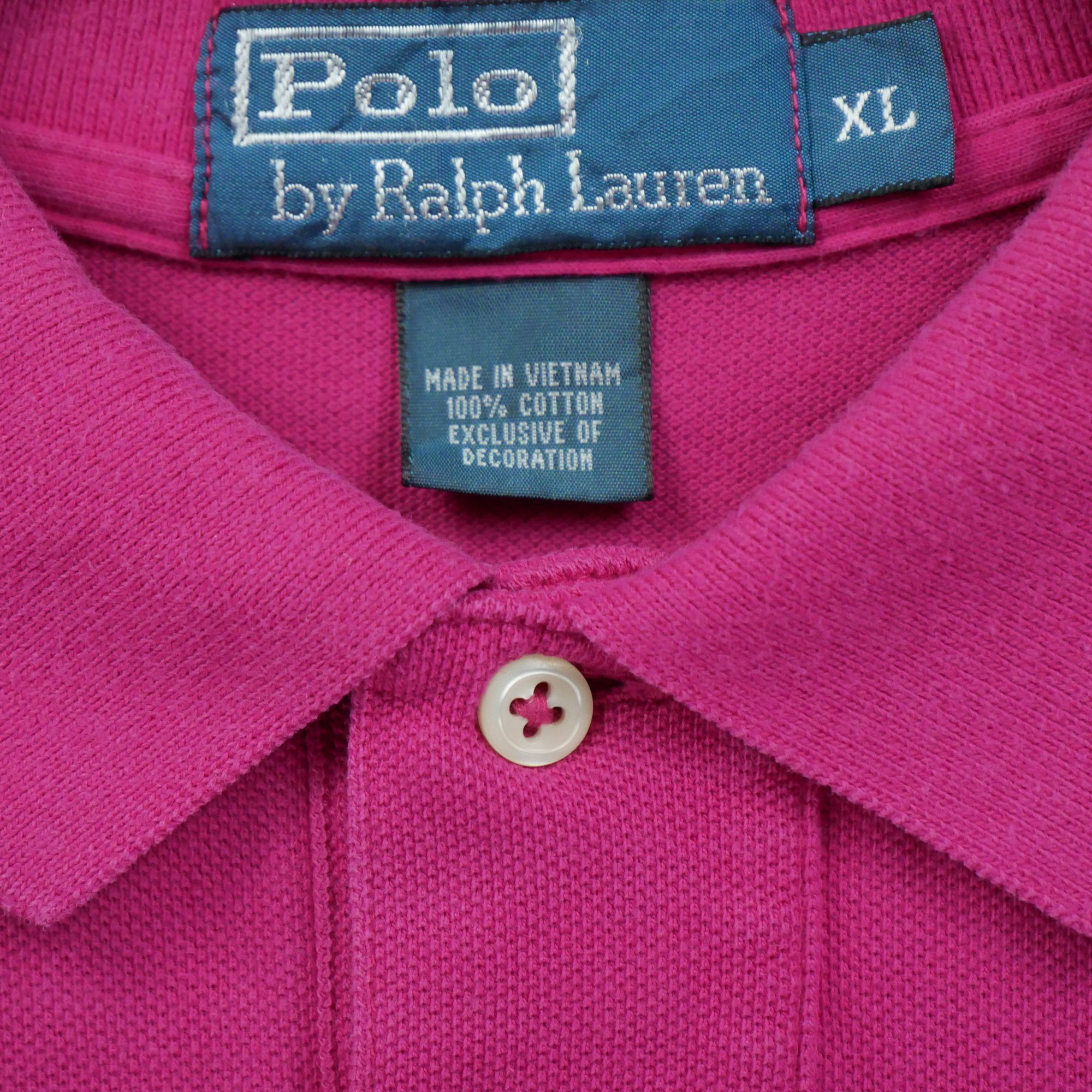 Polo manches courtes Homme  Rose 6