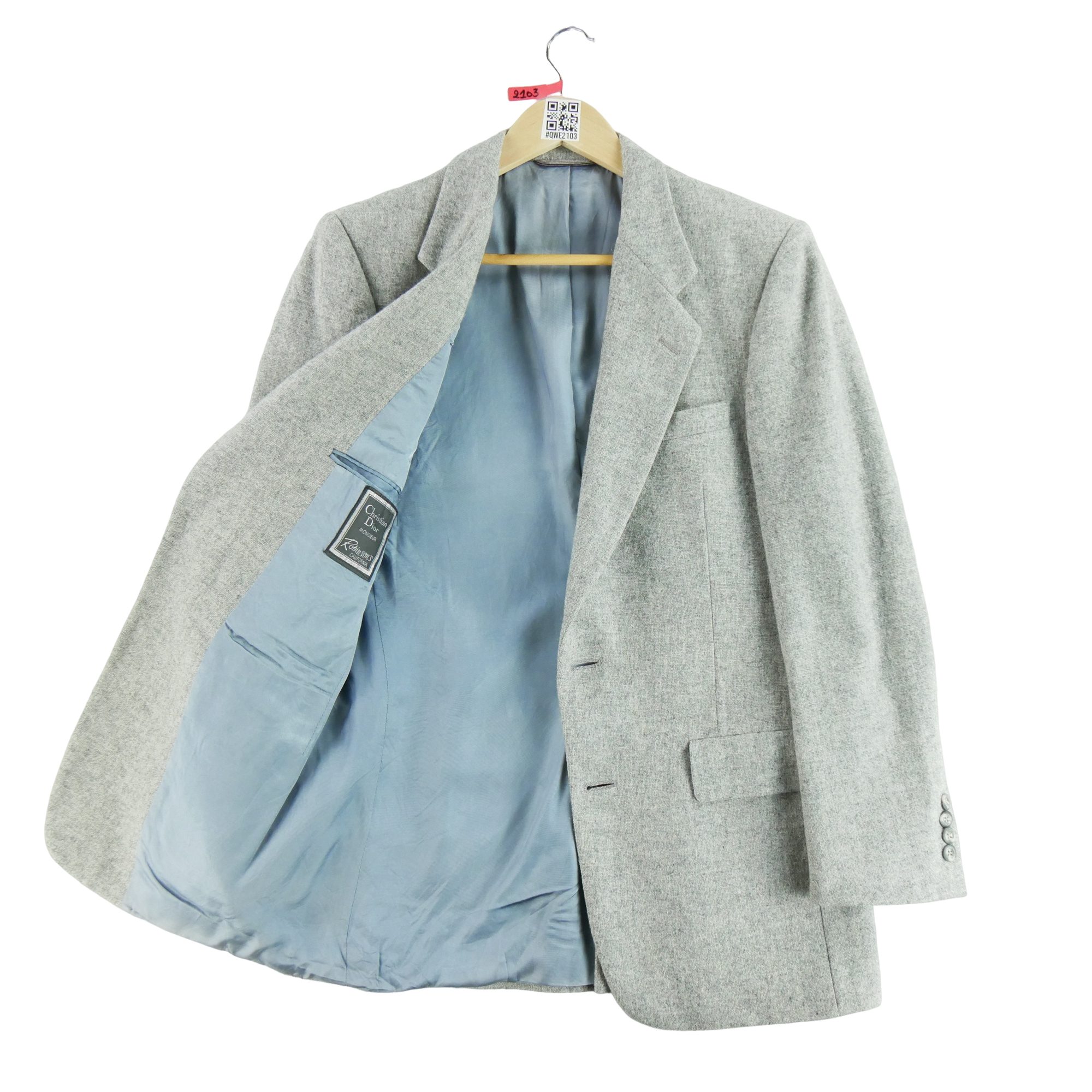 Veste Homme  blazer USA Gris 3
