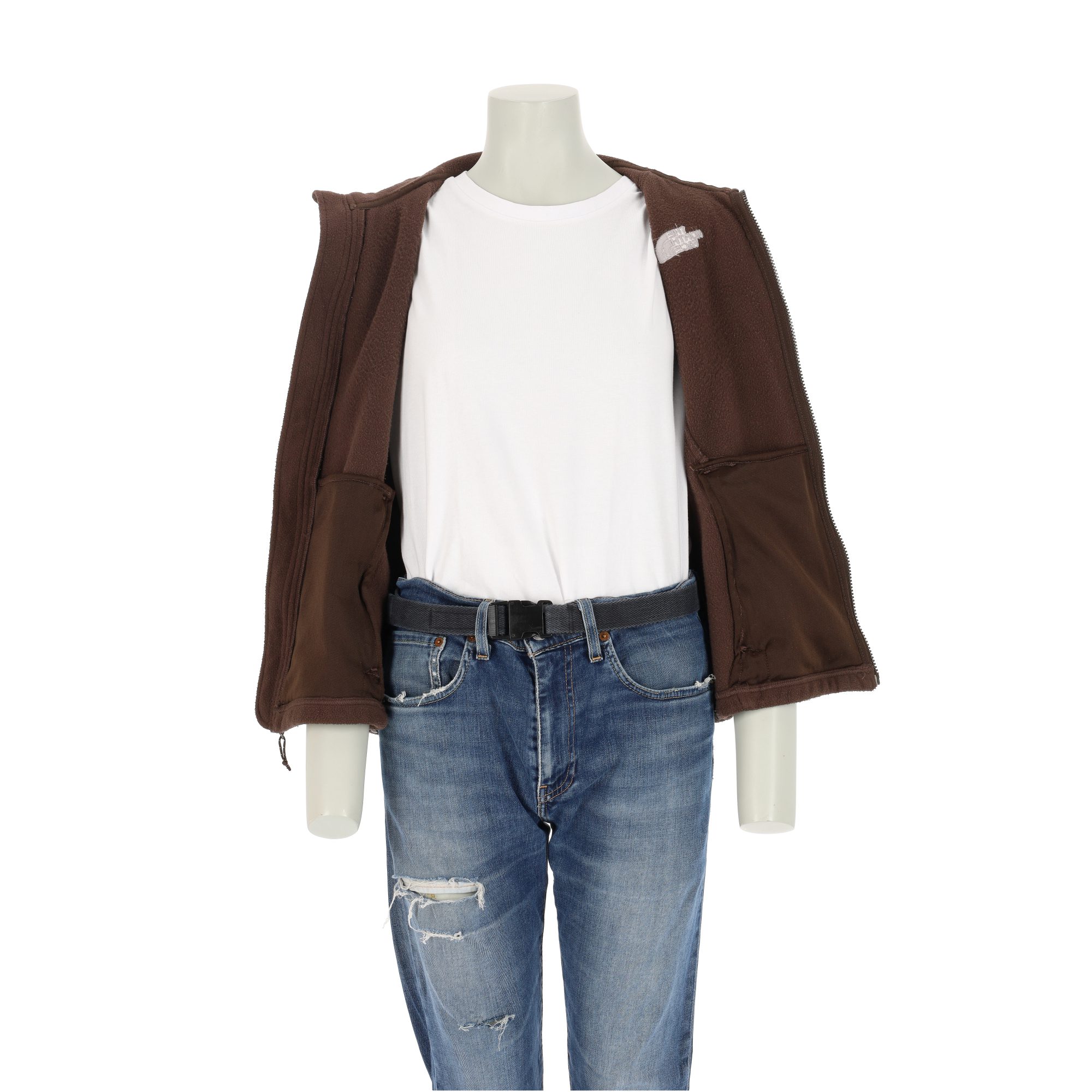 Veste polaire Femme  TNF Marron 3