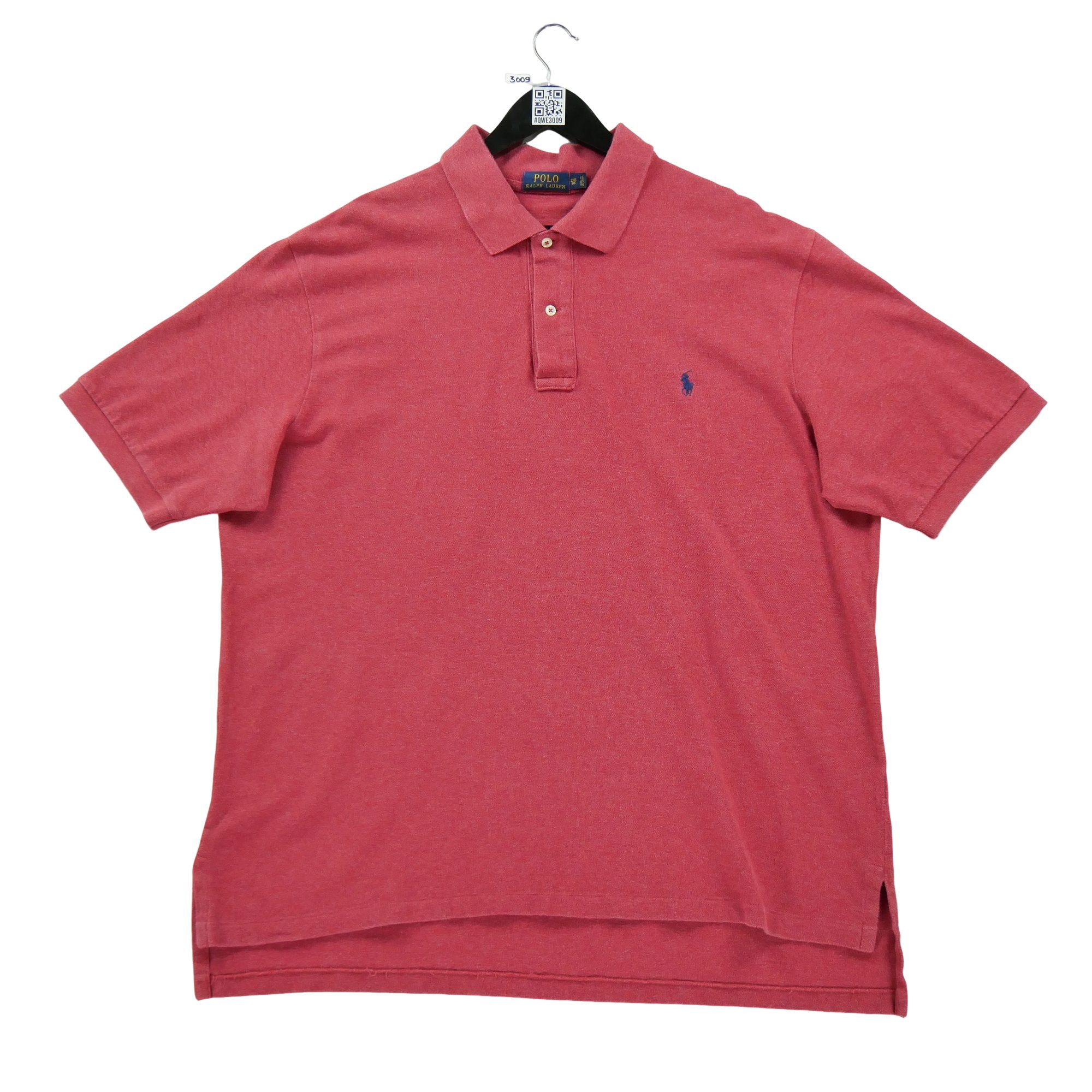 Polo manches courtes Homme  Rouge 2