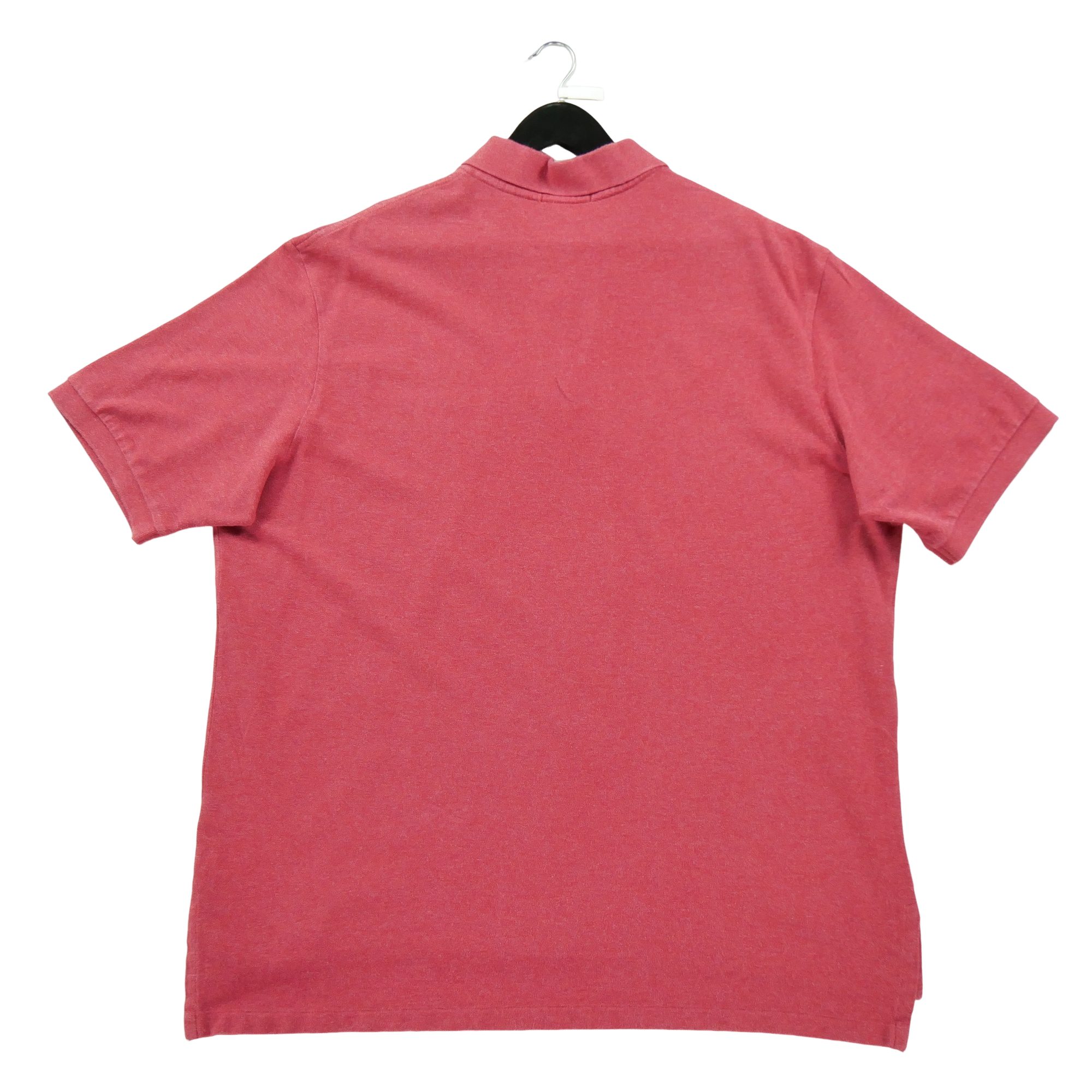 Polo manches courtes Homme  Rouge 3