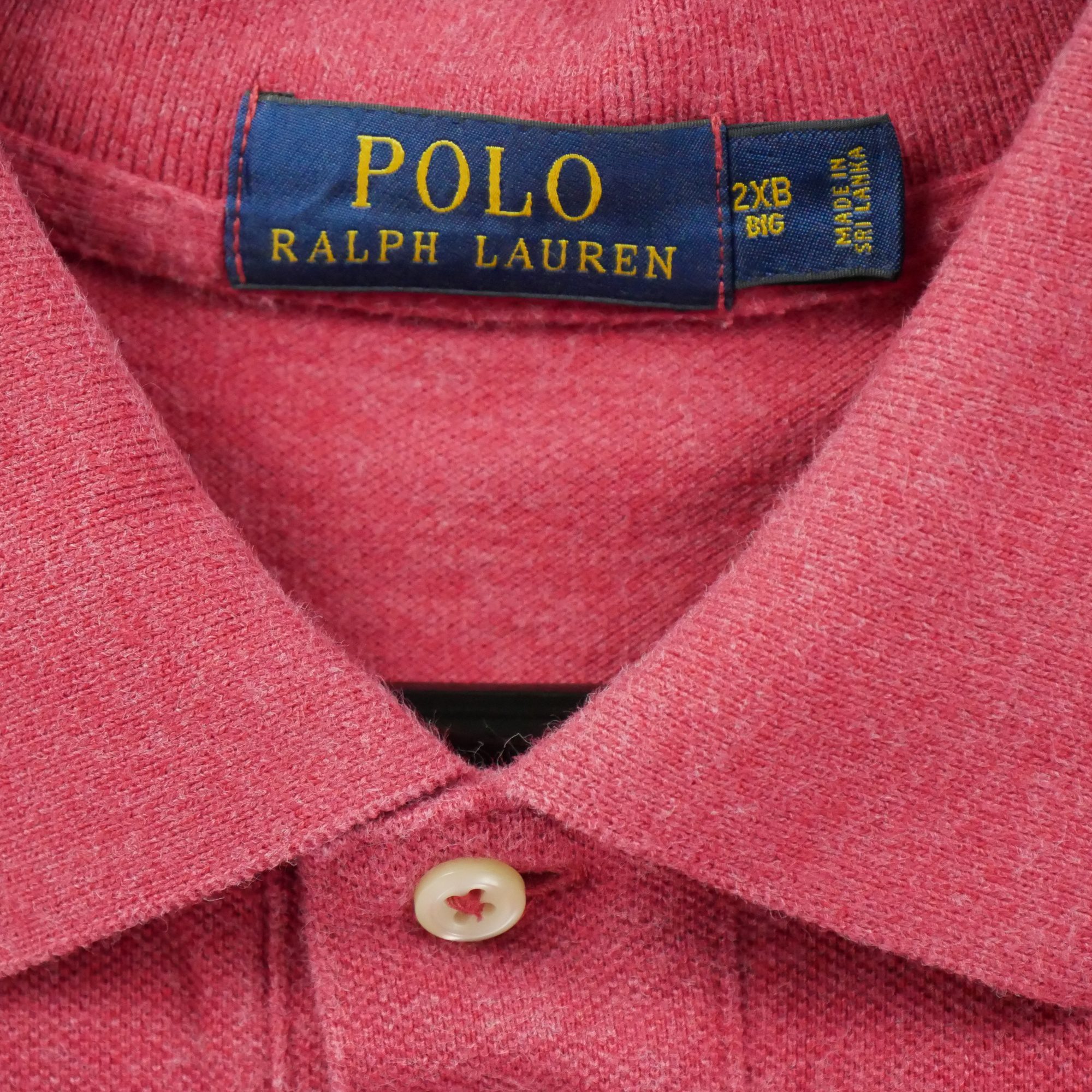 Polo manches courtes Homme  Rouge 5