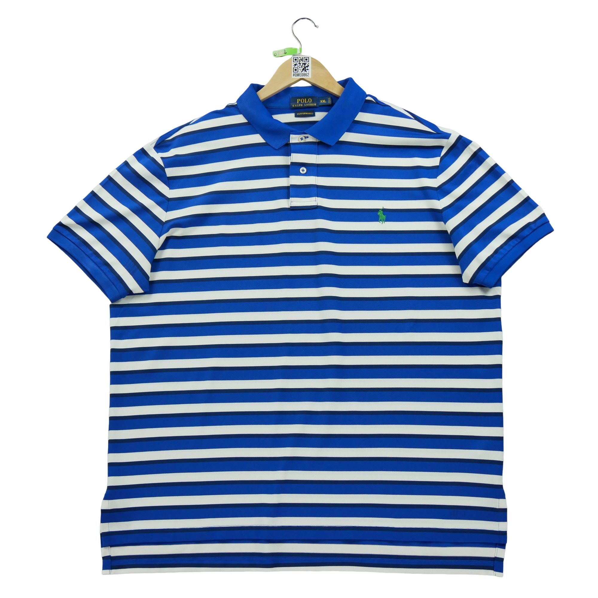Polo manches courtes Homme  Bleu 2