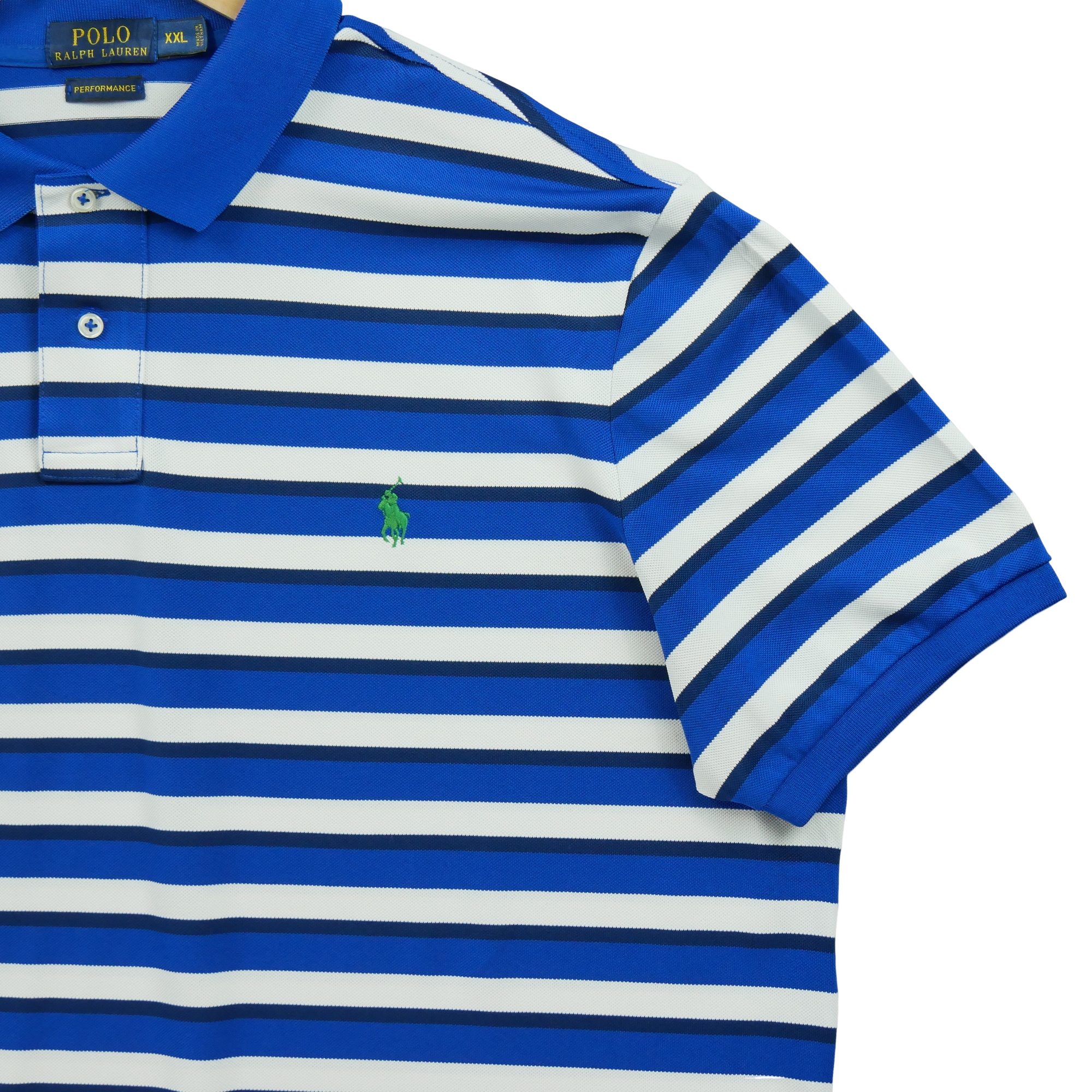 Polo manches courtes Homme  Bleu 4
