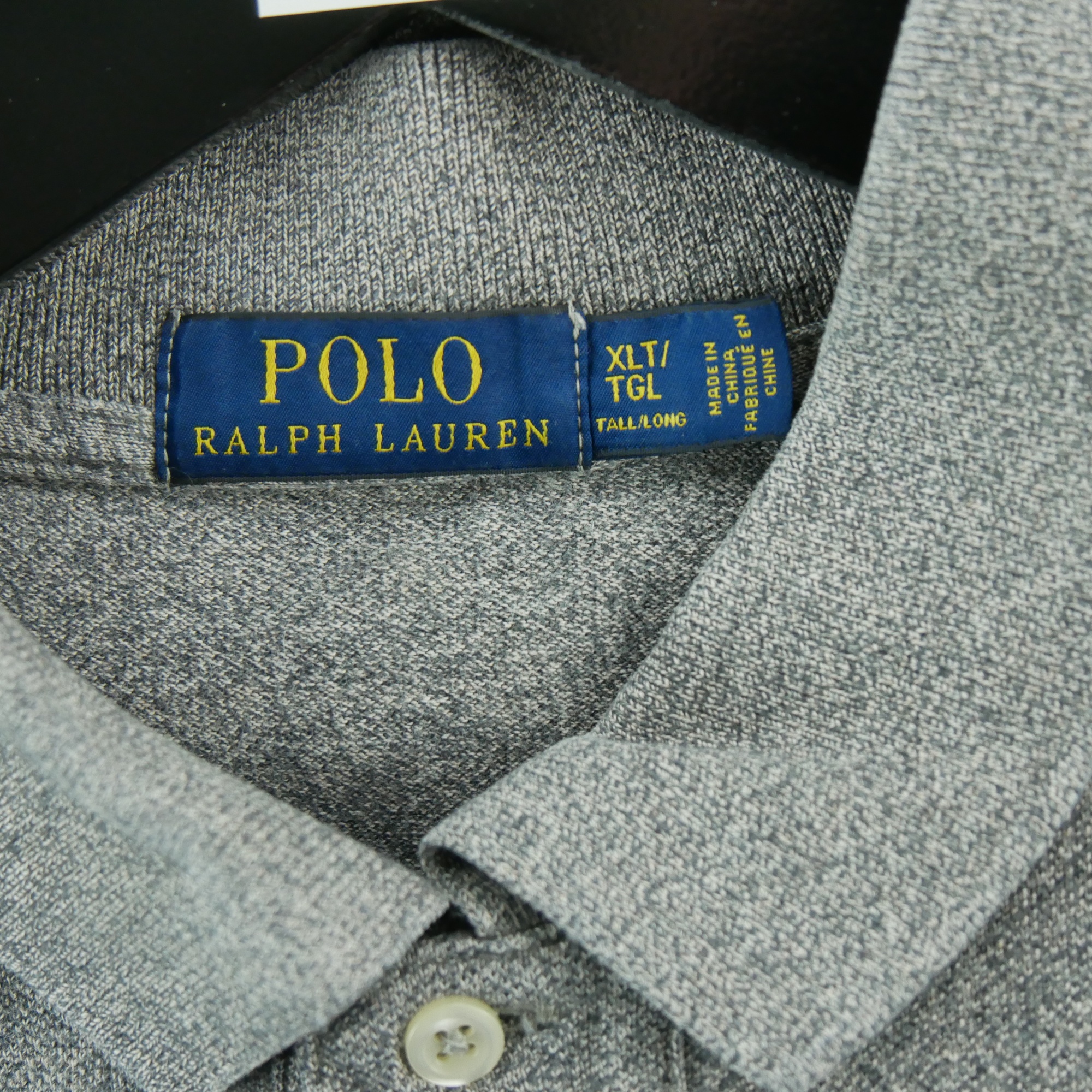 Polo manches courtes Homme  Gris 7