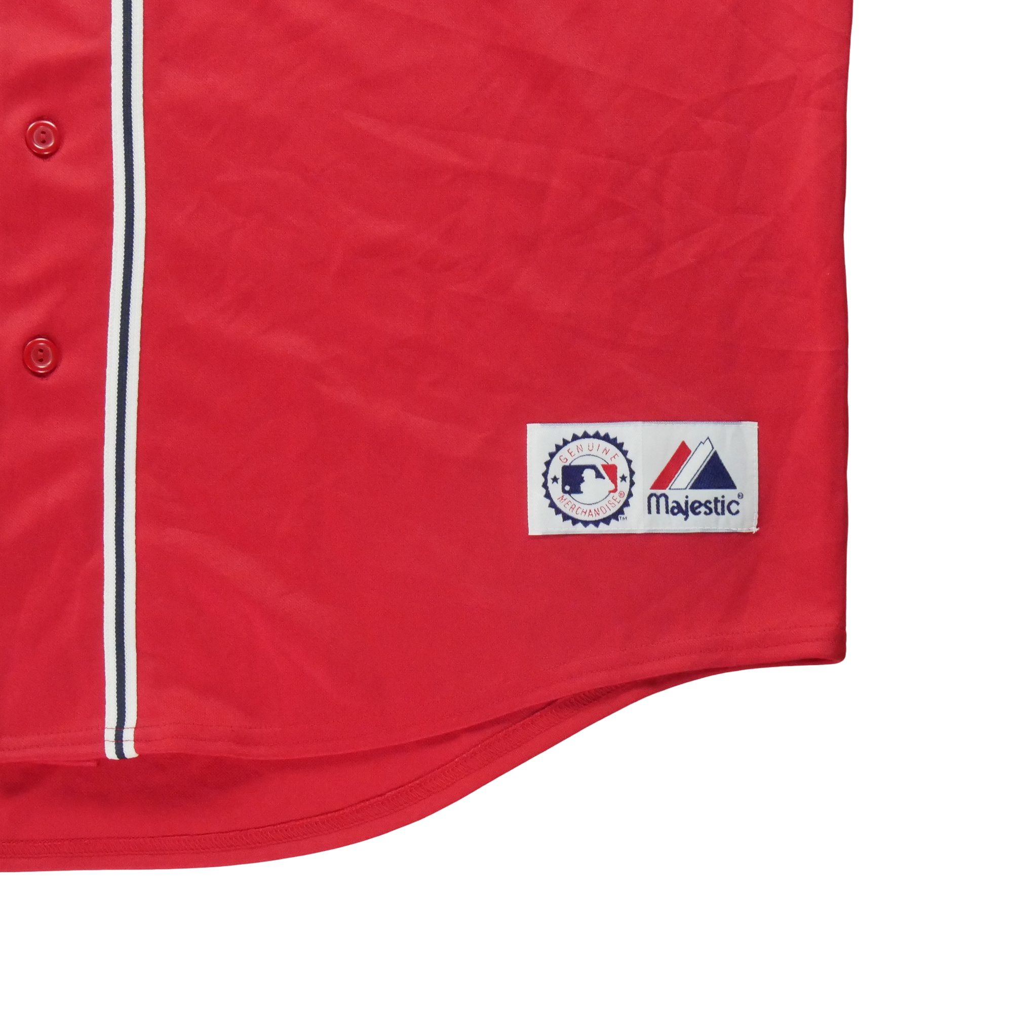 Maillot Homme MLB Atlanta Braves Rouge 7