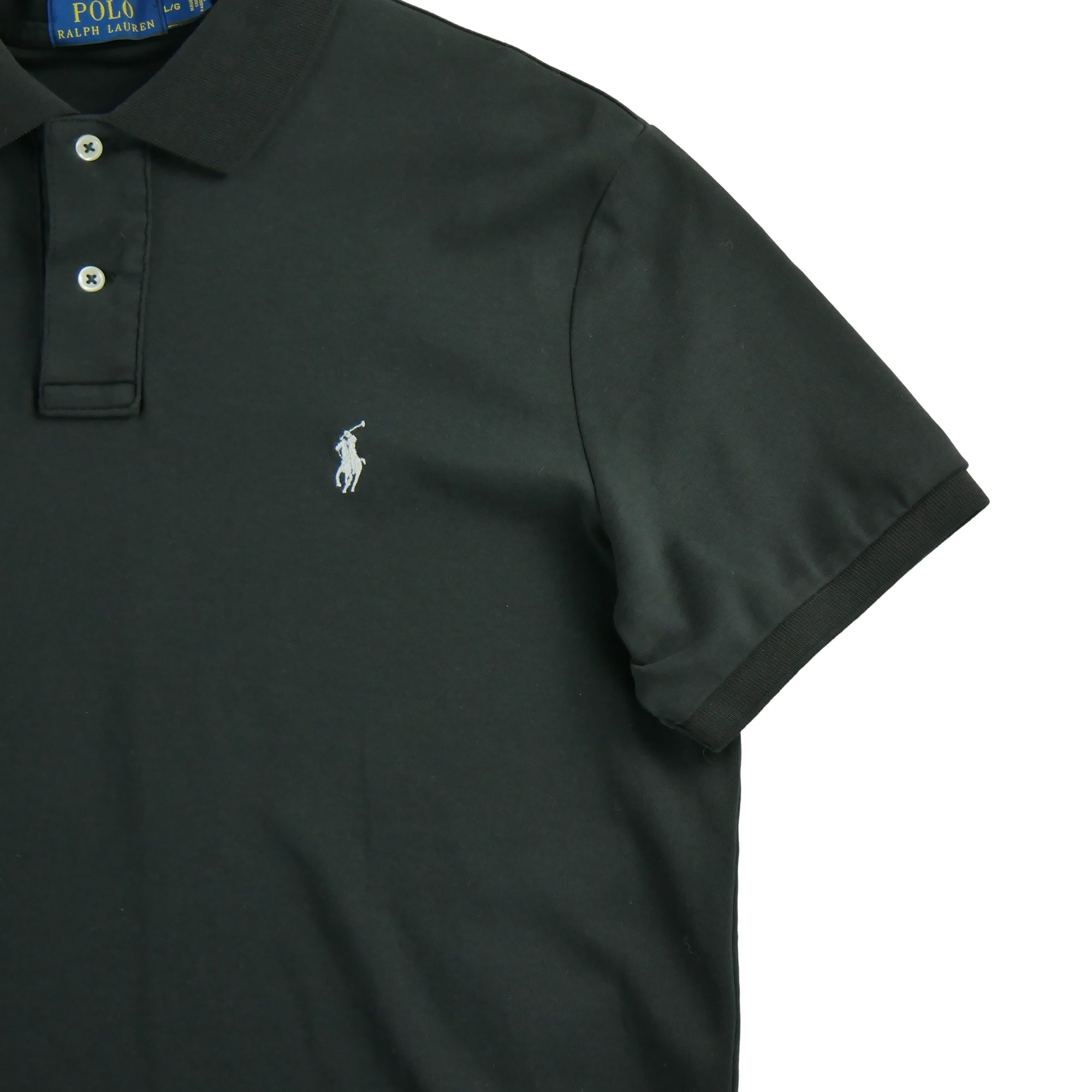 Polo manches courtes Homme  Noir 4