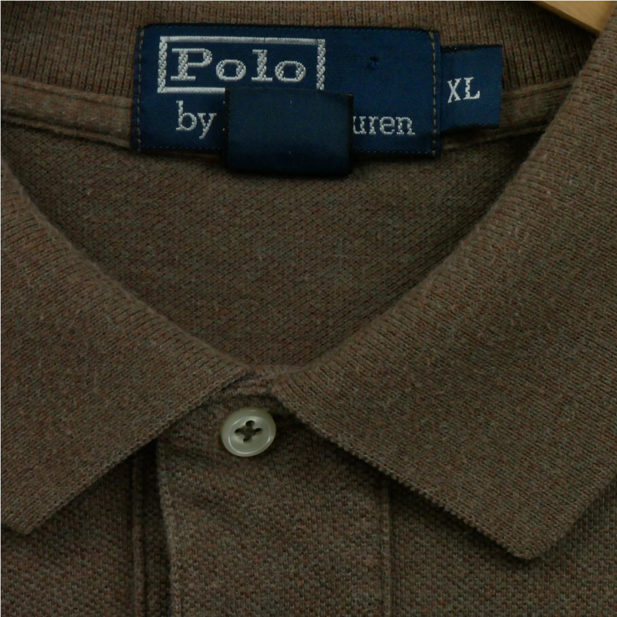 Polo manches longues Homme  Marron 5